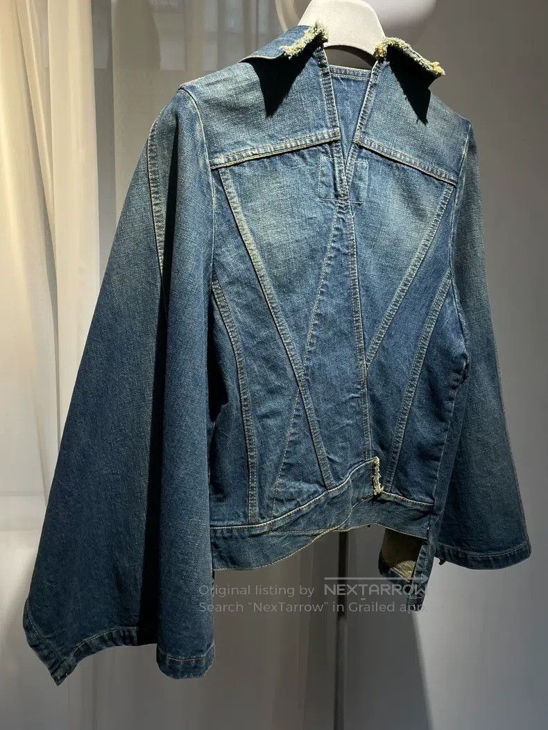 Junya Watanabe Junya Watanabe Denim Shawl Coat Size US S / EU 44-46 / 1 - 5 Thumbnail