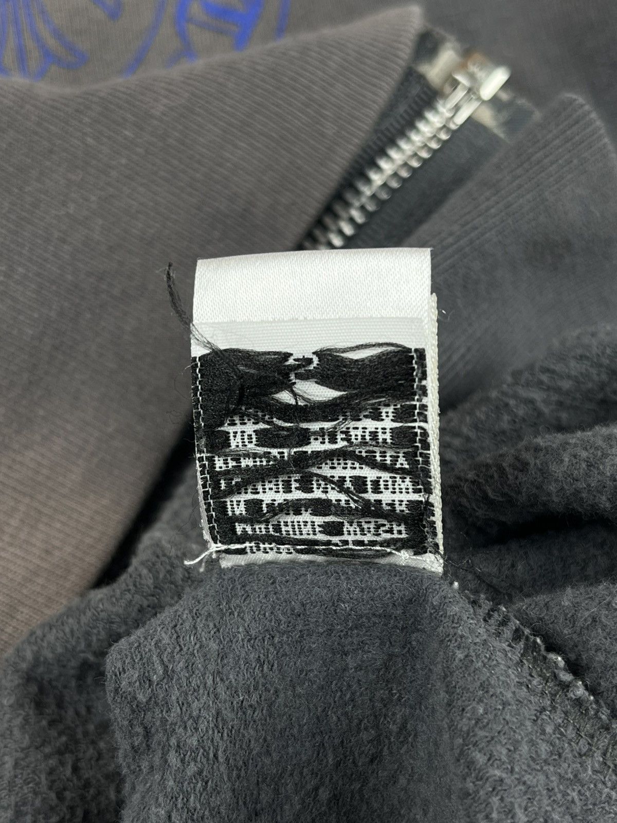Chrome Hearts Chrome Hearts Vintage Blue Cross Faded Dagger Zip Up Hoodie Size US S / EU 44-46 / 1 - 13 Thumbnail