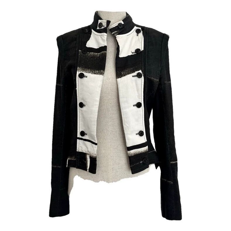 Ann Demeulemeester Ann Demeulemeester Napoleon Style Jacket-dmc Size US S / EU 44-46 / 1 - 1 Thumbnail