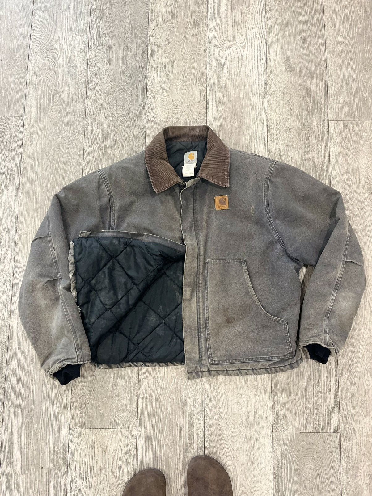 Carhartt × Vintage Vintage made in USA carhartt j22 jacket size XL Size US XL / EU 56 / 4 - 2 Thumbnail