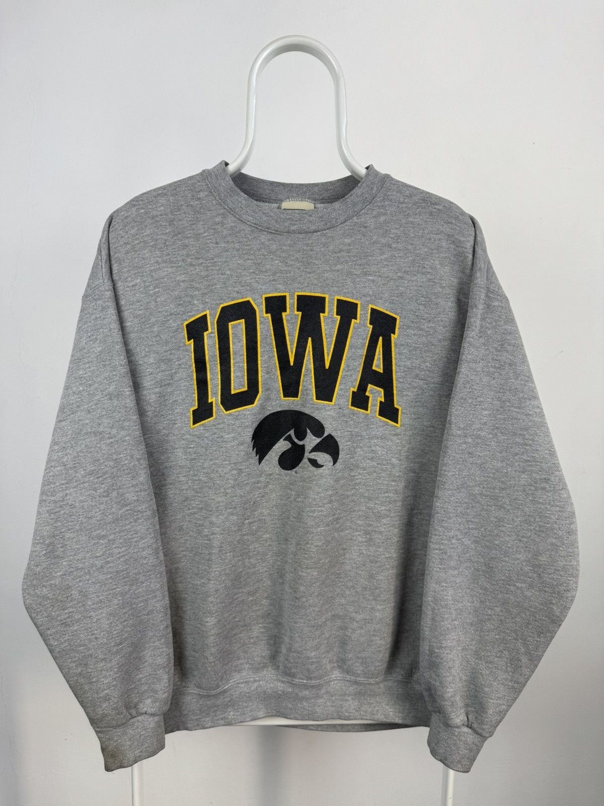 Lee Vintage Lee Heavyweight IOWA Big Logo Sweatshirt Size US L / EU 52-54 / 3 - 1 Thumbnail