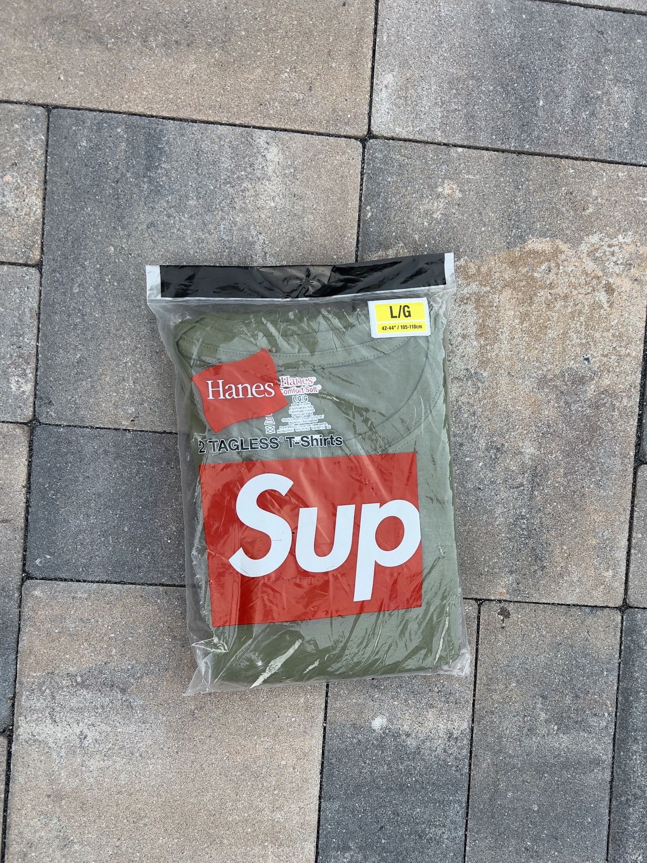 Supreme Hanes Tagless Tees | Grailed