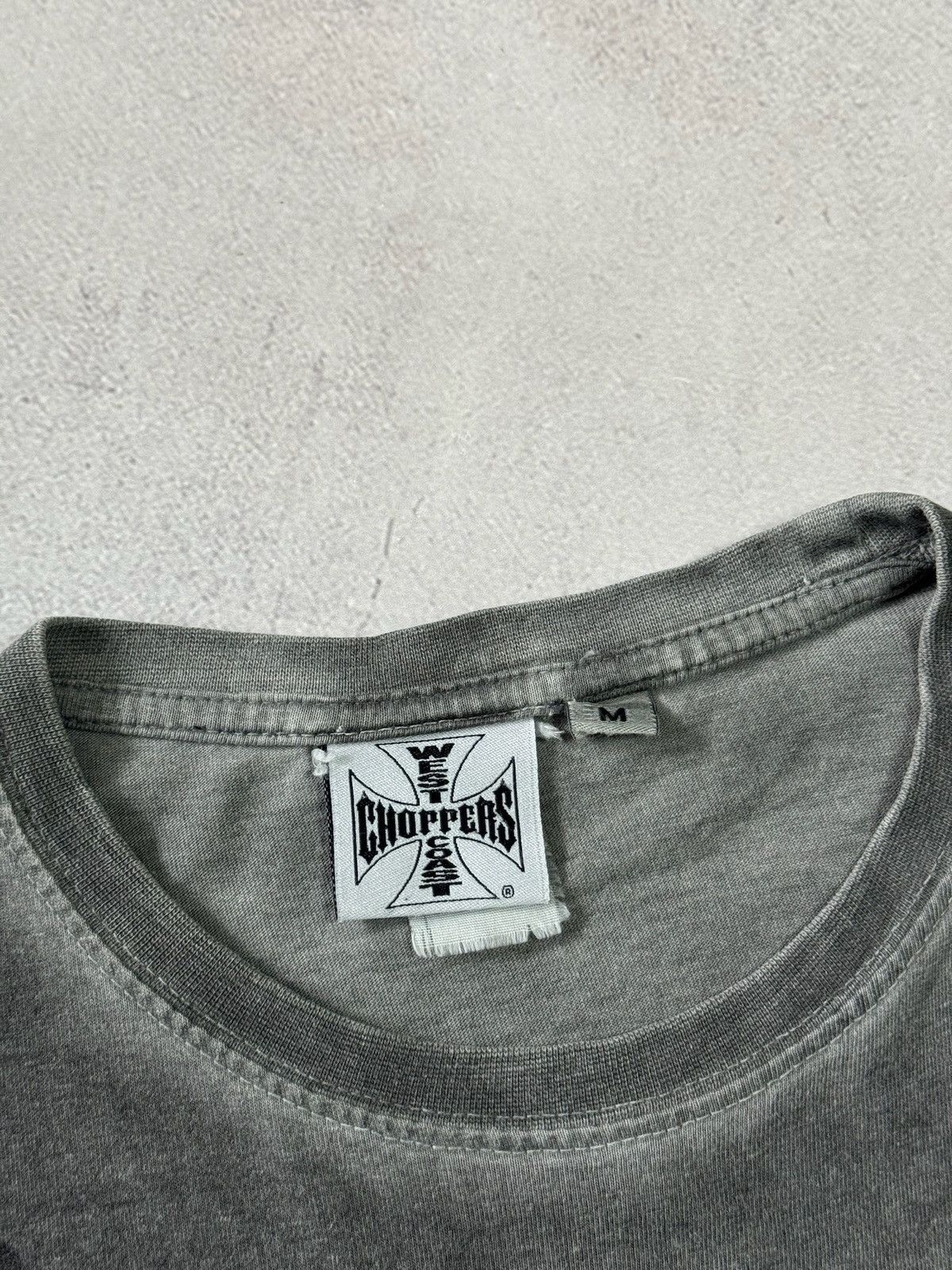 Vintage × West Coast Choppers Vintage 90s West Coast Choppers T Shirt Tee Skull Rare Y2K Size US M / EU 48-50 / 2 - 11 Thumbnail