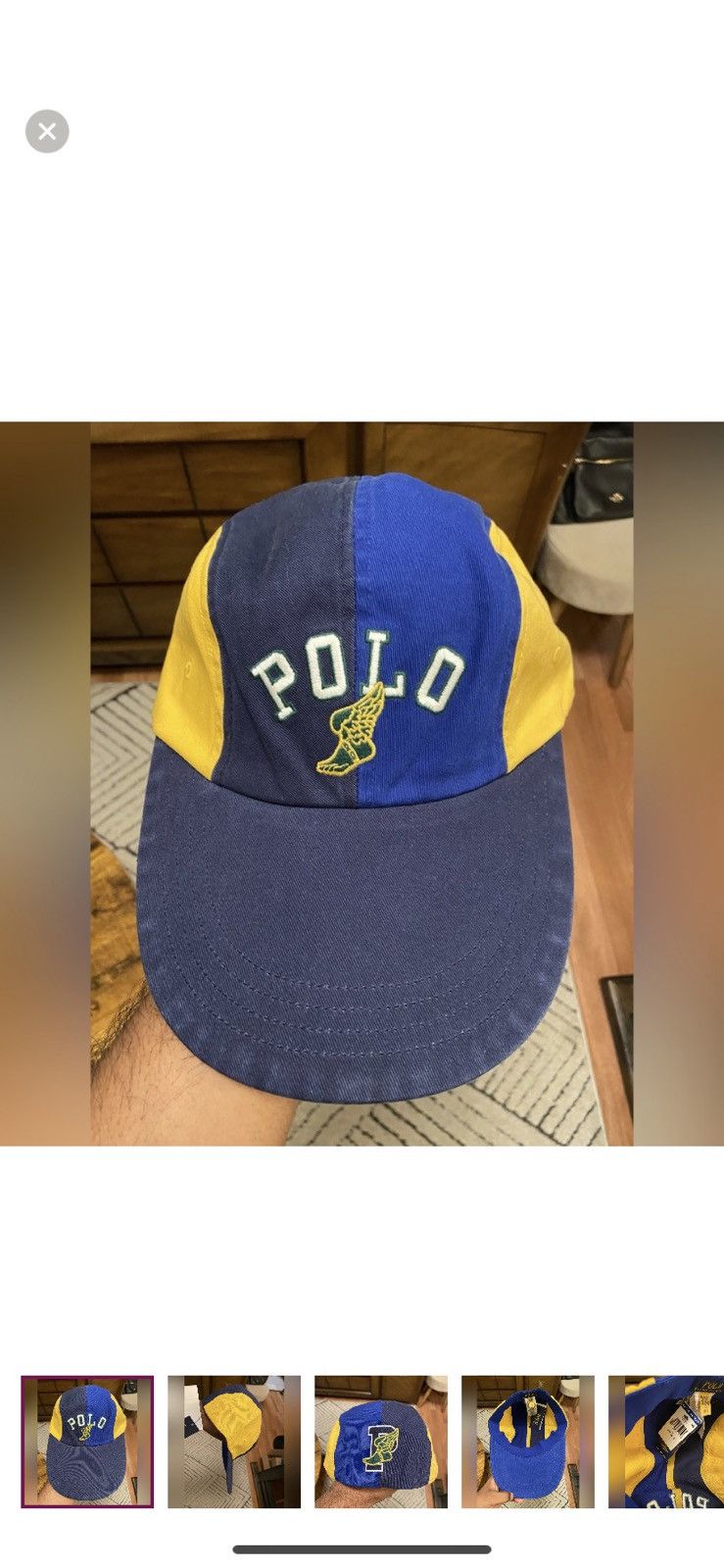 Polo Ralph Lauren Polo Pwing Hat BNWTs Size XL Size ONE SIZE - 1 Thumbnail