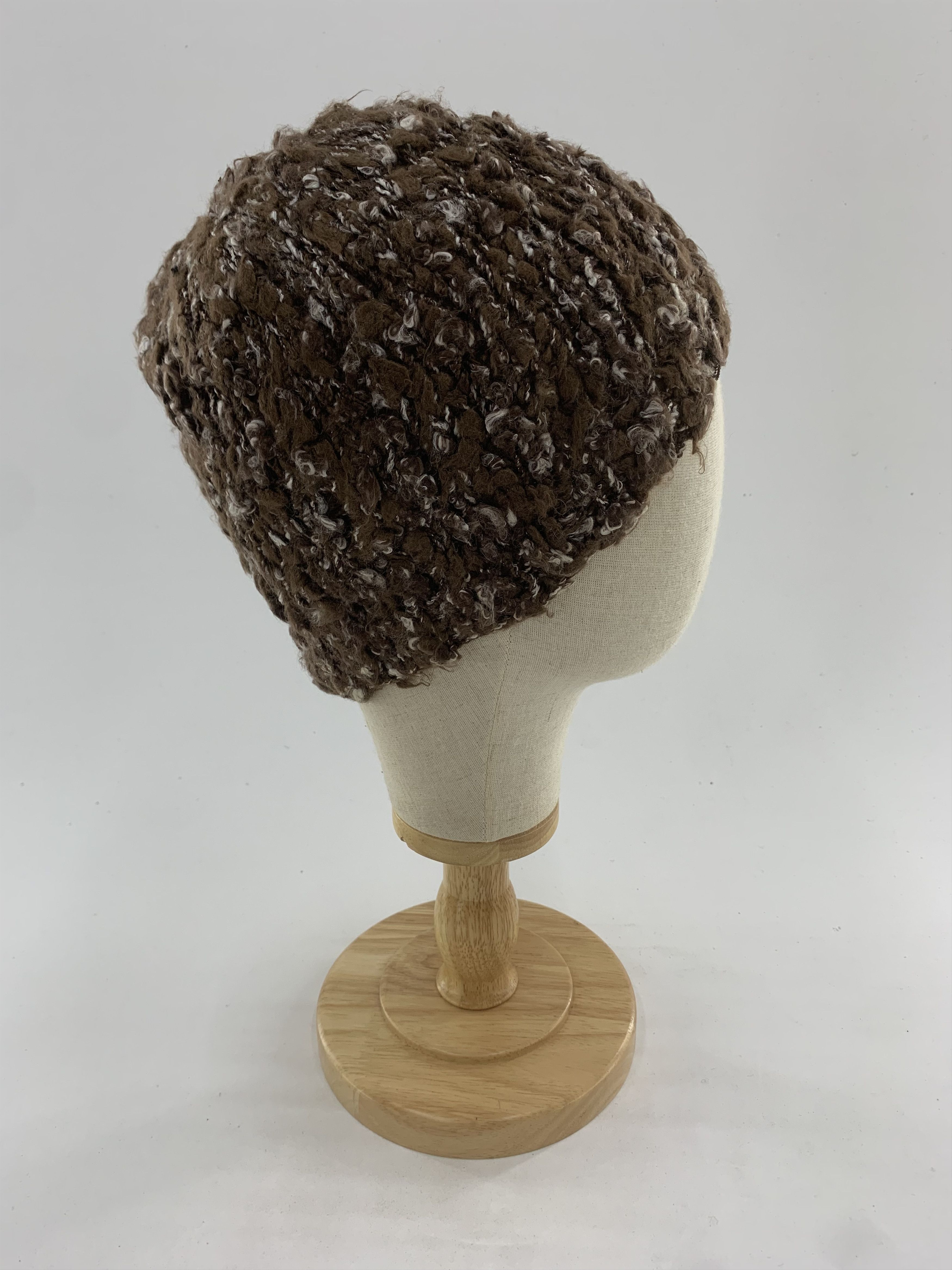 Handmade × Vintage Vintage Crochet Beanie Hat Snowcap Size ONE SIZE - 2 Thumbnail