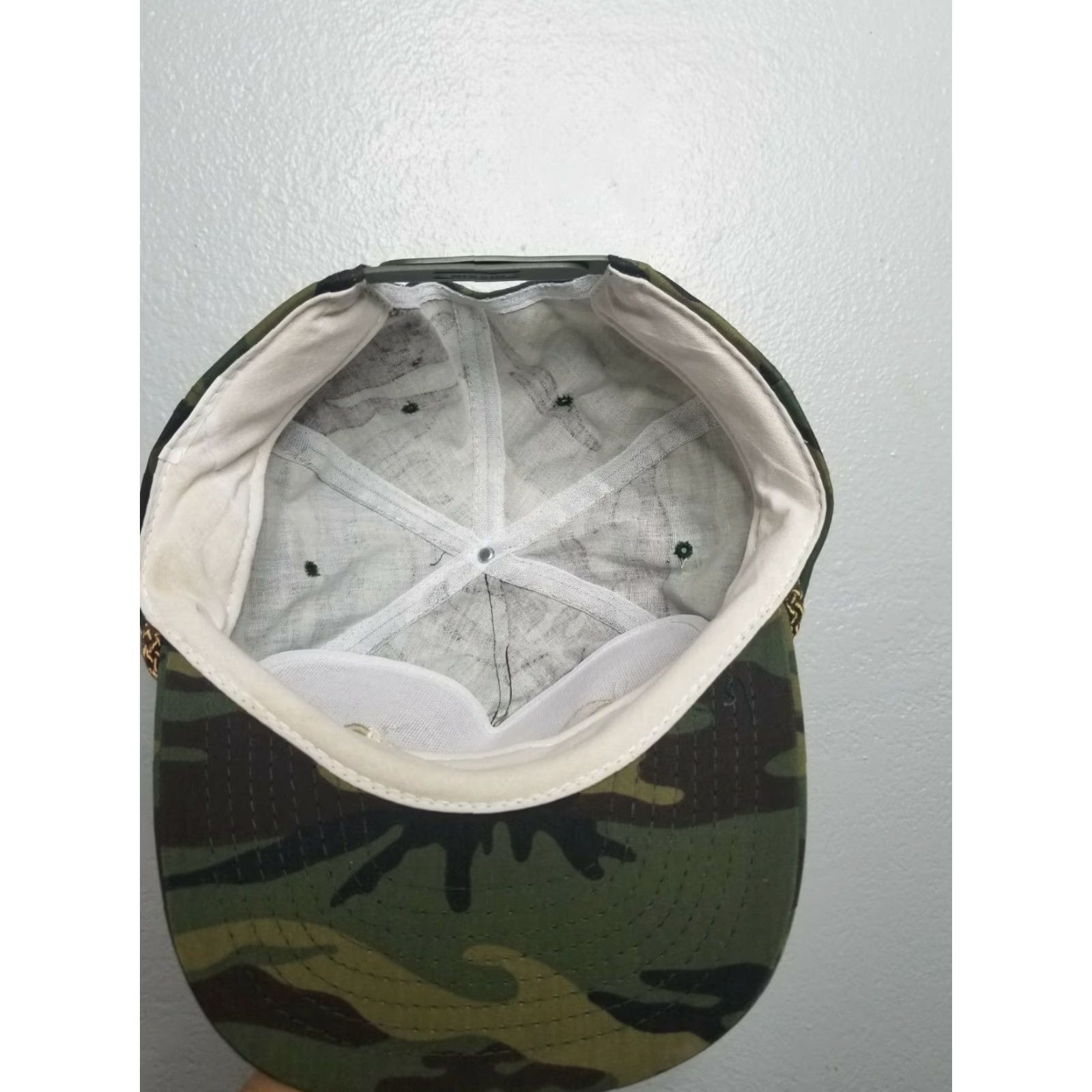 Vintage VINTAGE Nissin Korean Yin Yang Camouflage Camo Hunting Trucker Cap Adult Green 80s Outdoor Logo Adjustable Men Size ONE SIZE - 3 Thumbnail