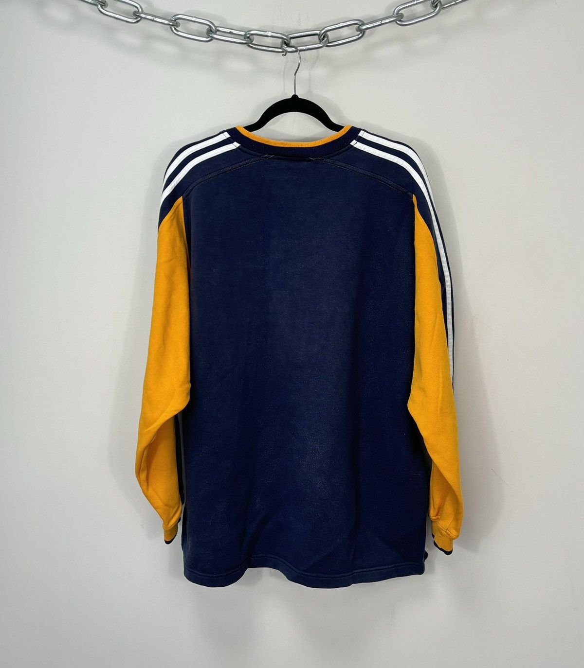 Adidas Vintage 90s Adidas Y2K Logo Retro Hype Sweatshirt Size US XL / EU 56 / 4 - 11 Thumbnail
