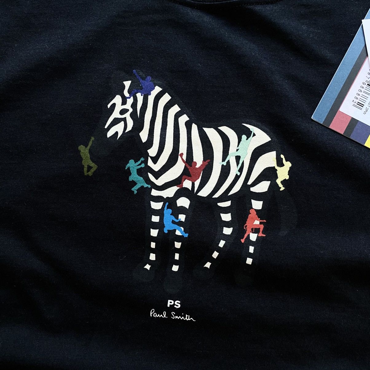 Paul Smith NEW Paul Smith Zebra Big Logo Slim Fit T-Shirt Tee Shirt Size US XL / EU 56 / 4 - 3 Thumbnail