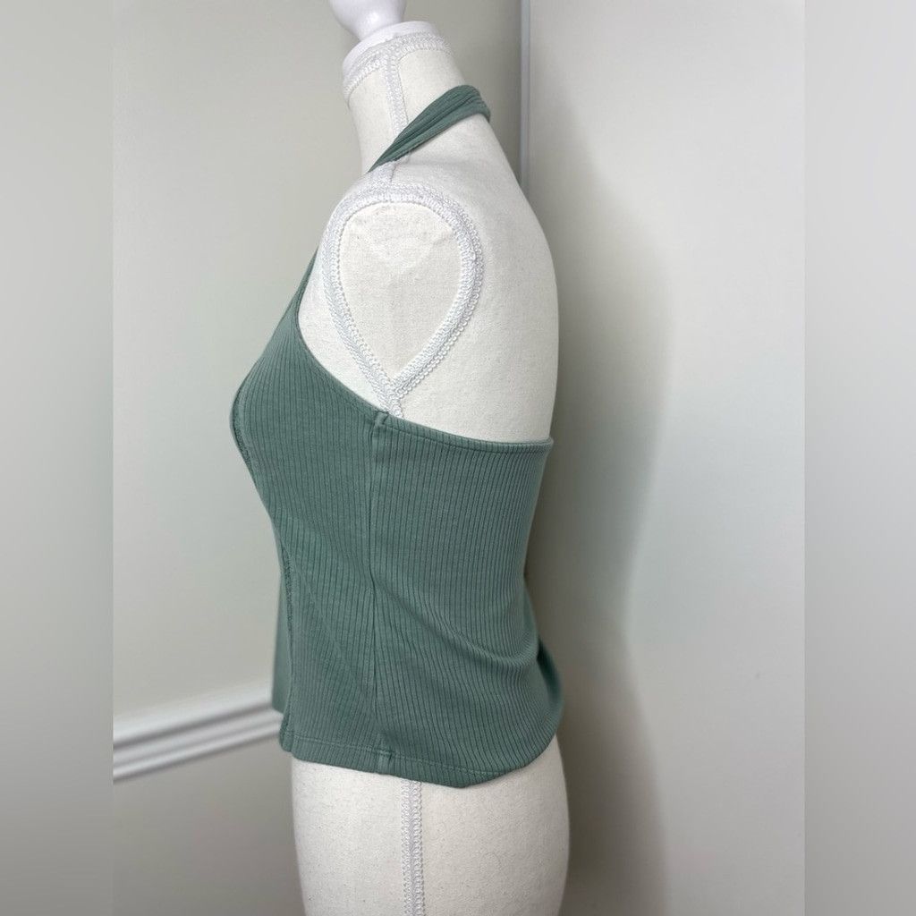American Eagle Outfitters NWT American Eagle Lace Halter Tank Top M Size M / US 6-8 / IT 42-44 - 5 Thumbnail