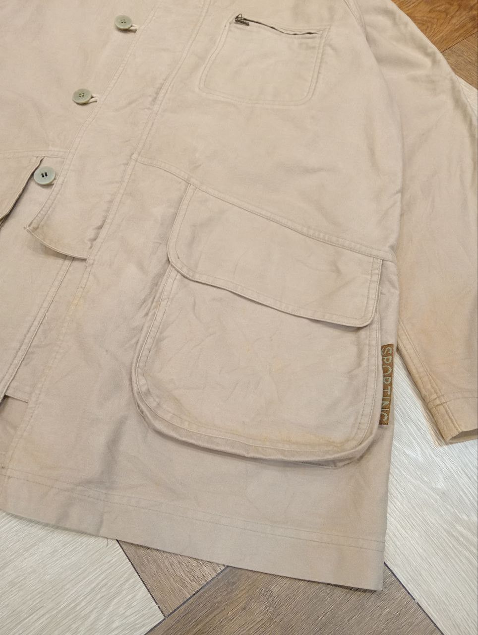 Hai Sporting Gear ISSEY MIYAKE HAI SPORTING GEAR CLASSIC UTILITY STYLE JACKET Size US M / EU 48-50 / 2 - 5 Thumbnail