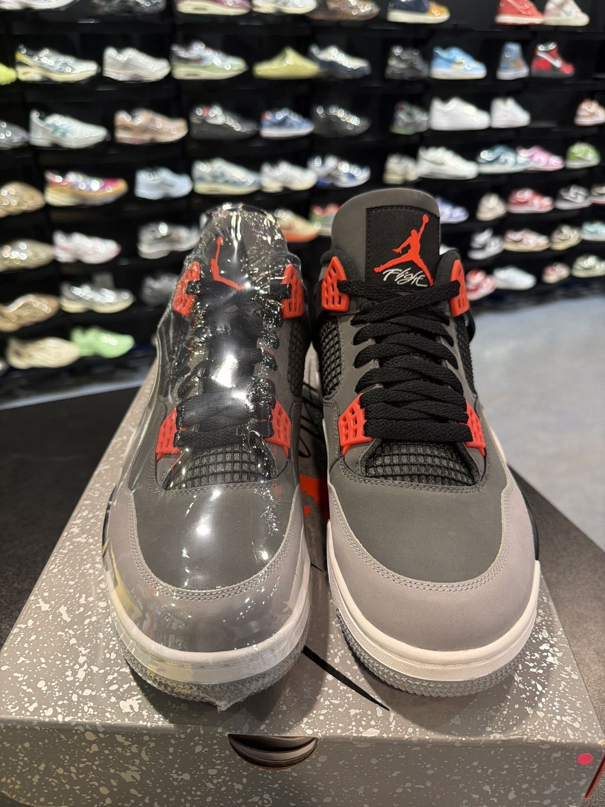 Jordan Brand Jordan 4 Infrared Size-12 Brand New Quick Ship OG All Size US 12 / EU 45 - 2 Thumbnail