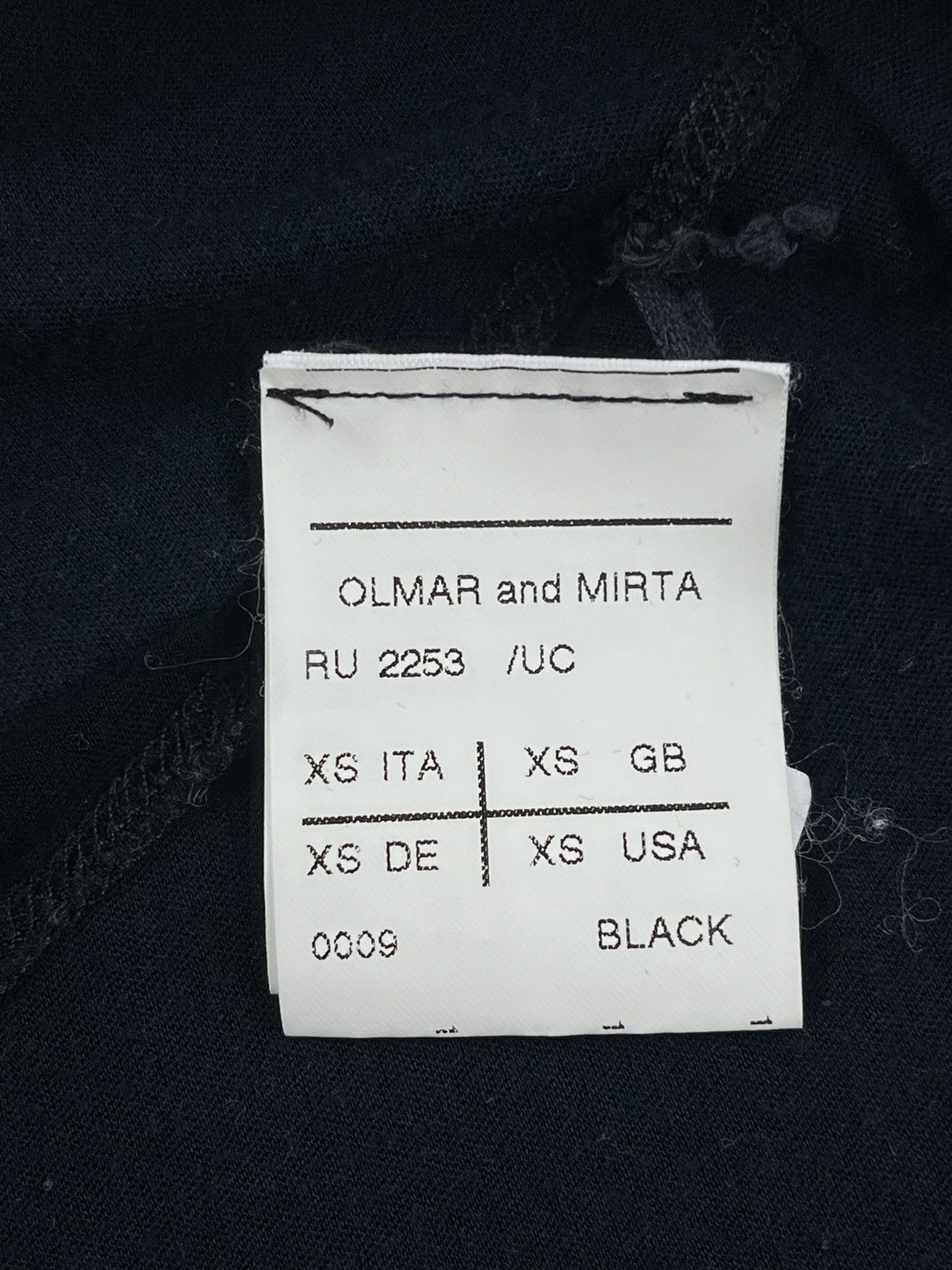 Rick Owens FW08 Rick Owens Stag Unstable Cotton Longsleeve Tshirt Size US XS / EU 42 / 0 - 5 Thumbnail