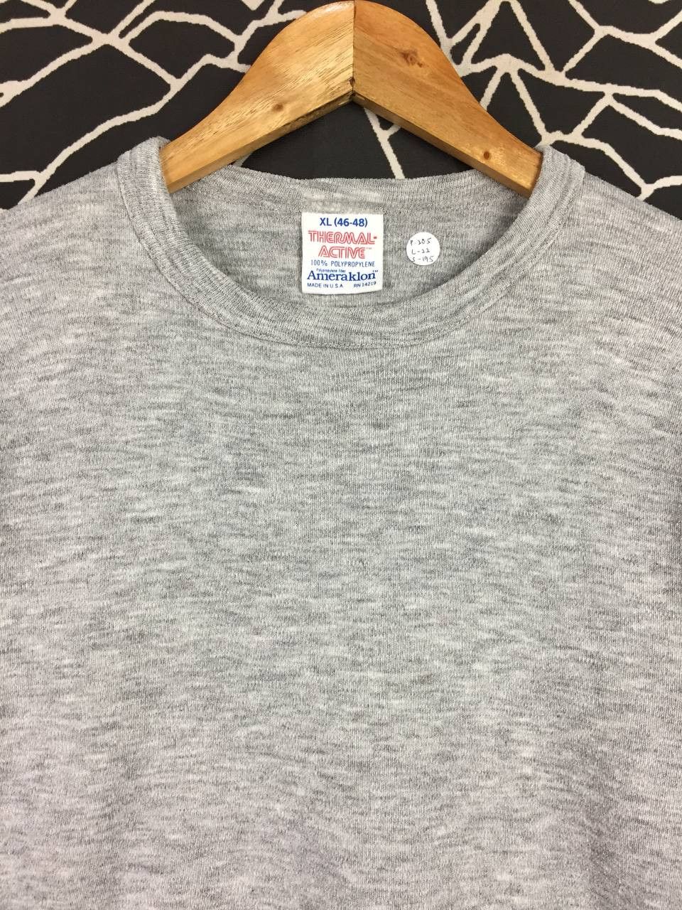 Vintage Vtg Ameraklon Thermal Active Polypropylene Base Layer Tee Size XL / US 12-14 / IT 48-50 - 3 Thumbnail
