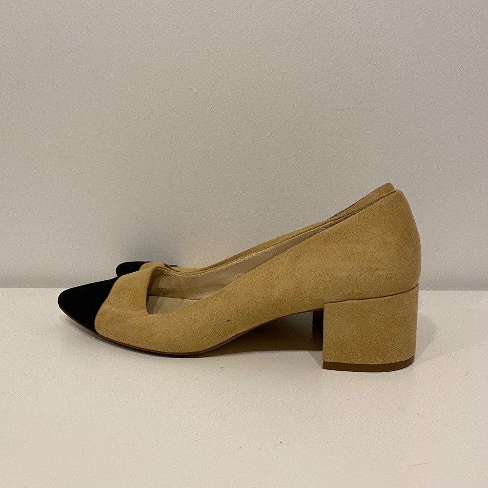 Zara Zara Two Toned Faux Suede Pointy Toe Heels Size US 9 / IT 39 - 5 Thumbnail