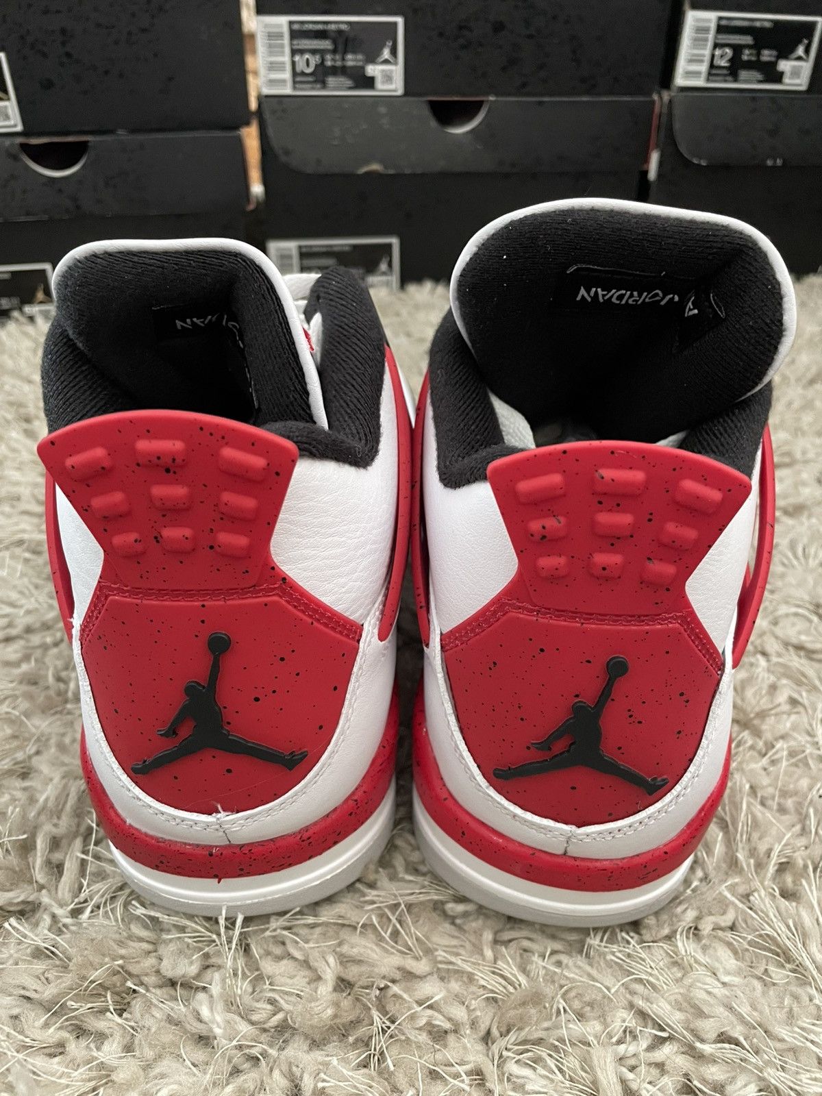 Jordan Brand Jordan 4 Red Cement Size US 9 / EU 42 - 6 Thumbnail