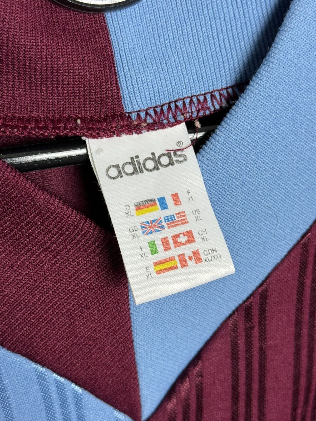 Adidas Burnley 96/98 Home Football Jersey Size US XL / EU 56 / 4 - 22 Thumbnail