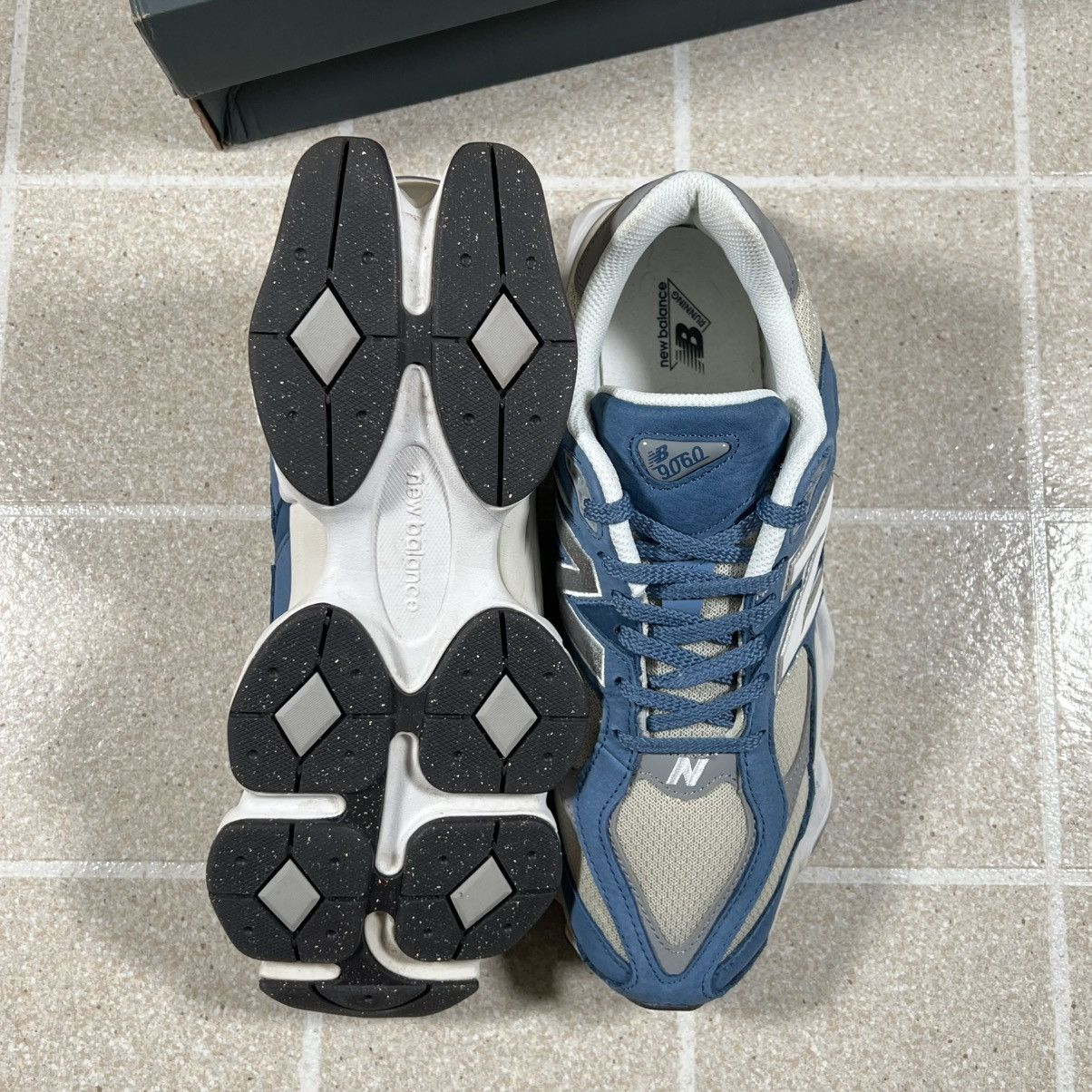 New Balance New Balance 9060CTC Blue White Gray Men's Sneakers Sz 12 Size US 12 / EU 45 - 5 Thumbnail