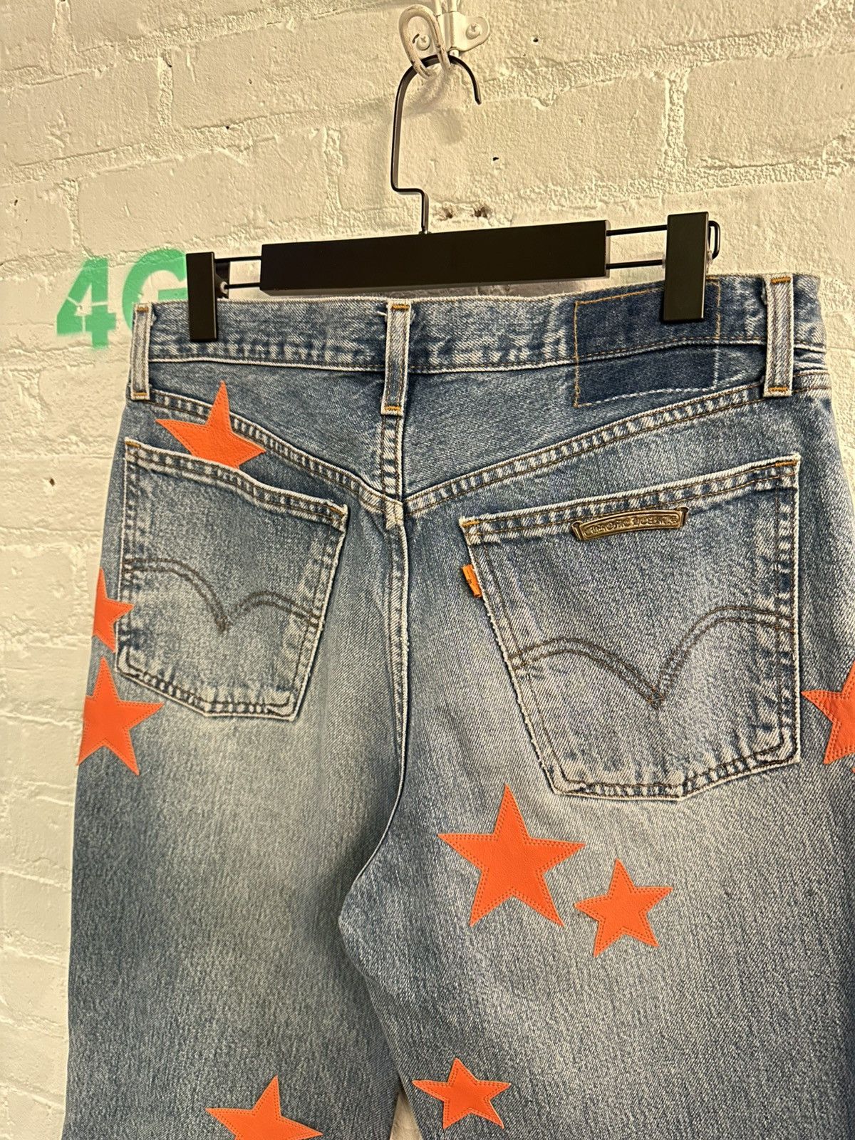 Chrome Hearts CHROME HEARTS STAR PATCH DENIMS Size US 33 - 4 Thumbnail