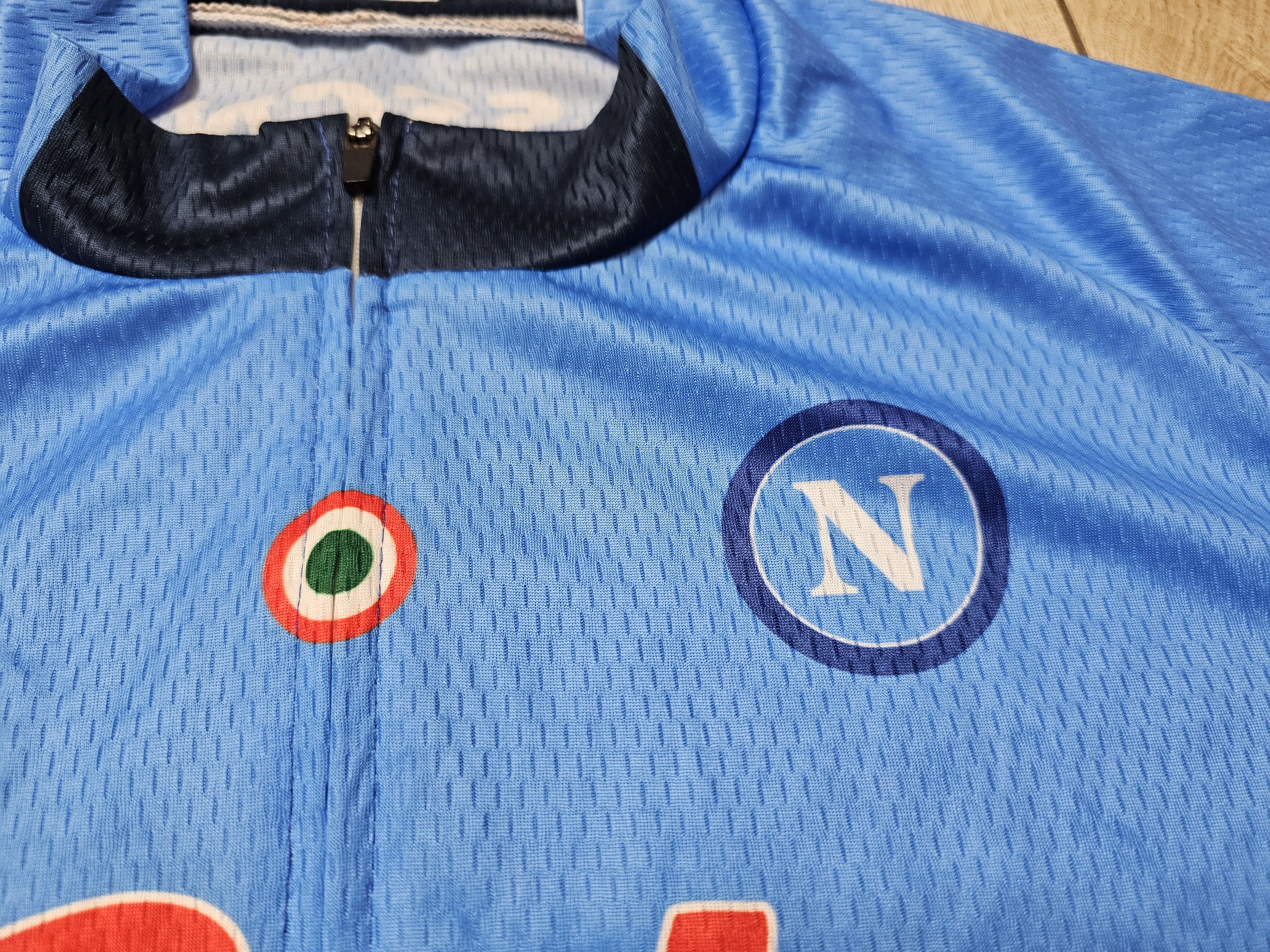 Other NAPOLI CYCLING JERSEY VELO SHIRT TEAM BLUE NAPOLI CYCLING Size US XXL / EU 58 / 5 - 4 Thumbnail