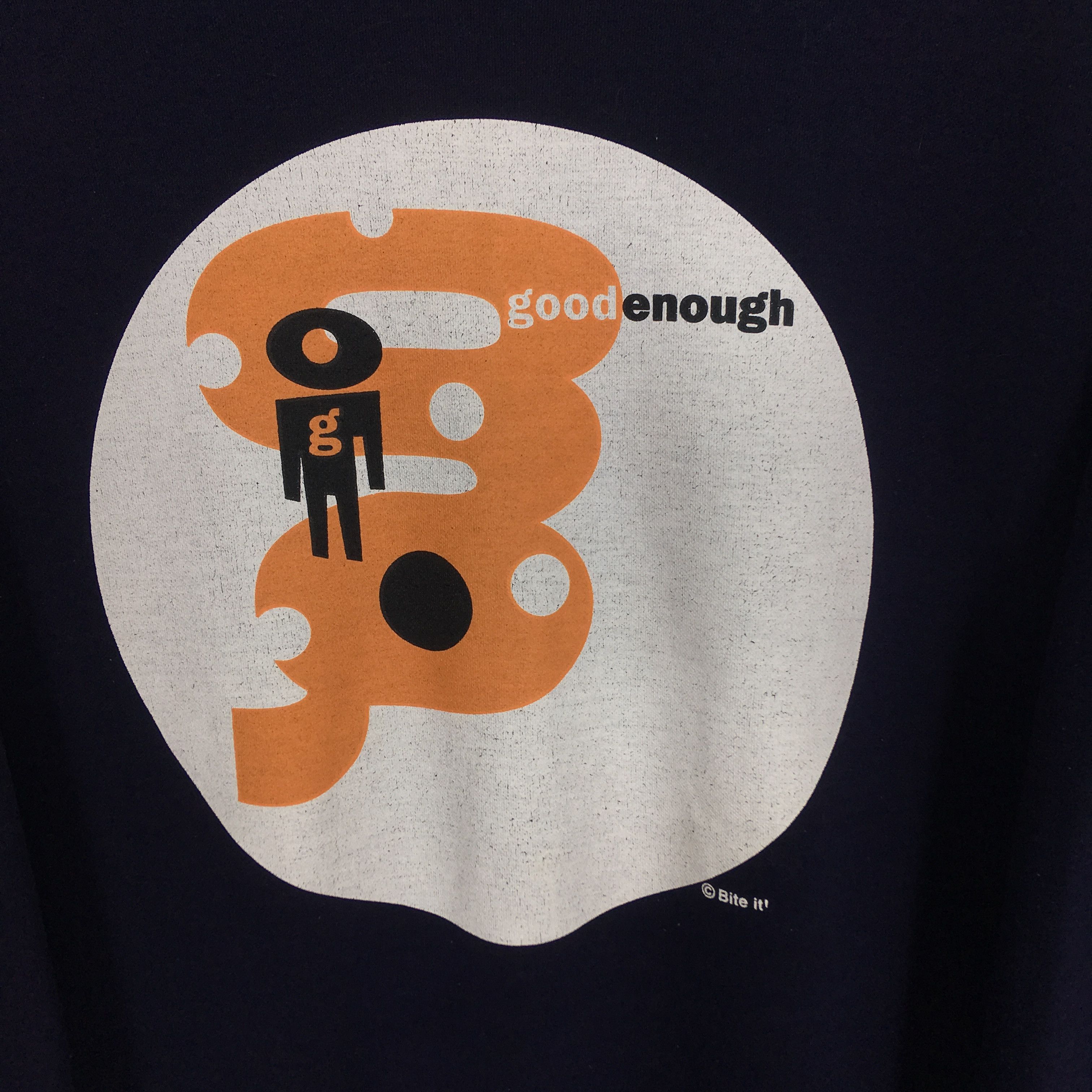 Japanese Brand Vintage 90's Good Enough Japanese Blue - 560 Size US M / EU 48-50 / 2 - 4 Thumbnail