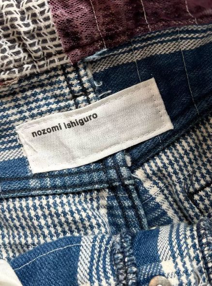 Nozomi Ishiguro Nozomi Ishiguro 2011AW Patchwork Deconstructed Trousers Size US 37 - 8 Thumbnail