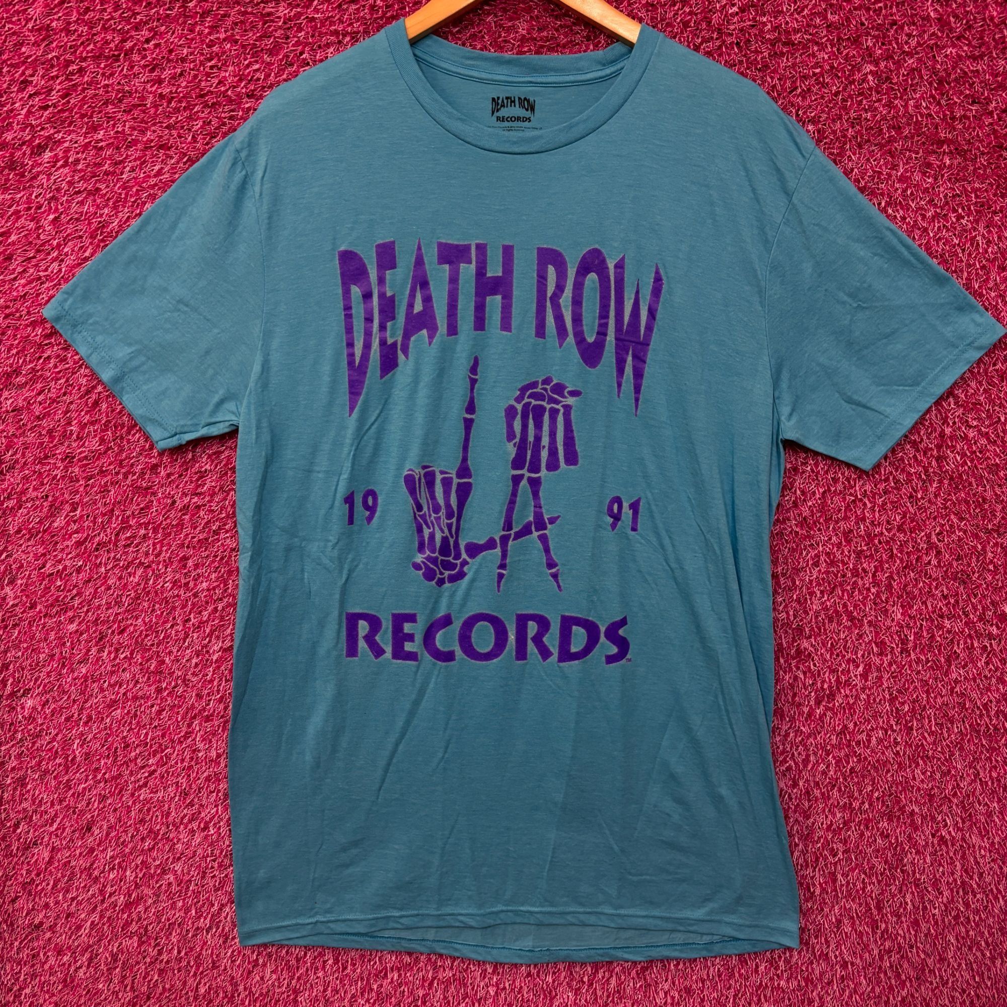 Death Row Records Death Row Records 1991 LA Grim Reaper Hands Rap Tee large Size US L / EU 52-54 / 3 - 1 Thumbnail