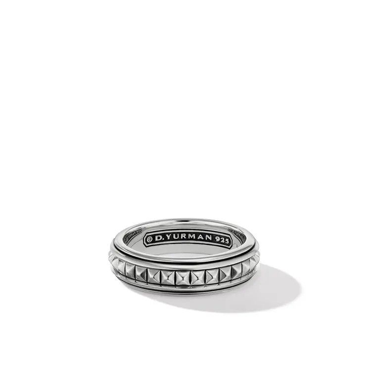 David Yurman o1w1db11025 R25481M /Size 9 /Rings in Silver Size ONE SIZE - 1 Thumbnail
