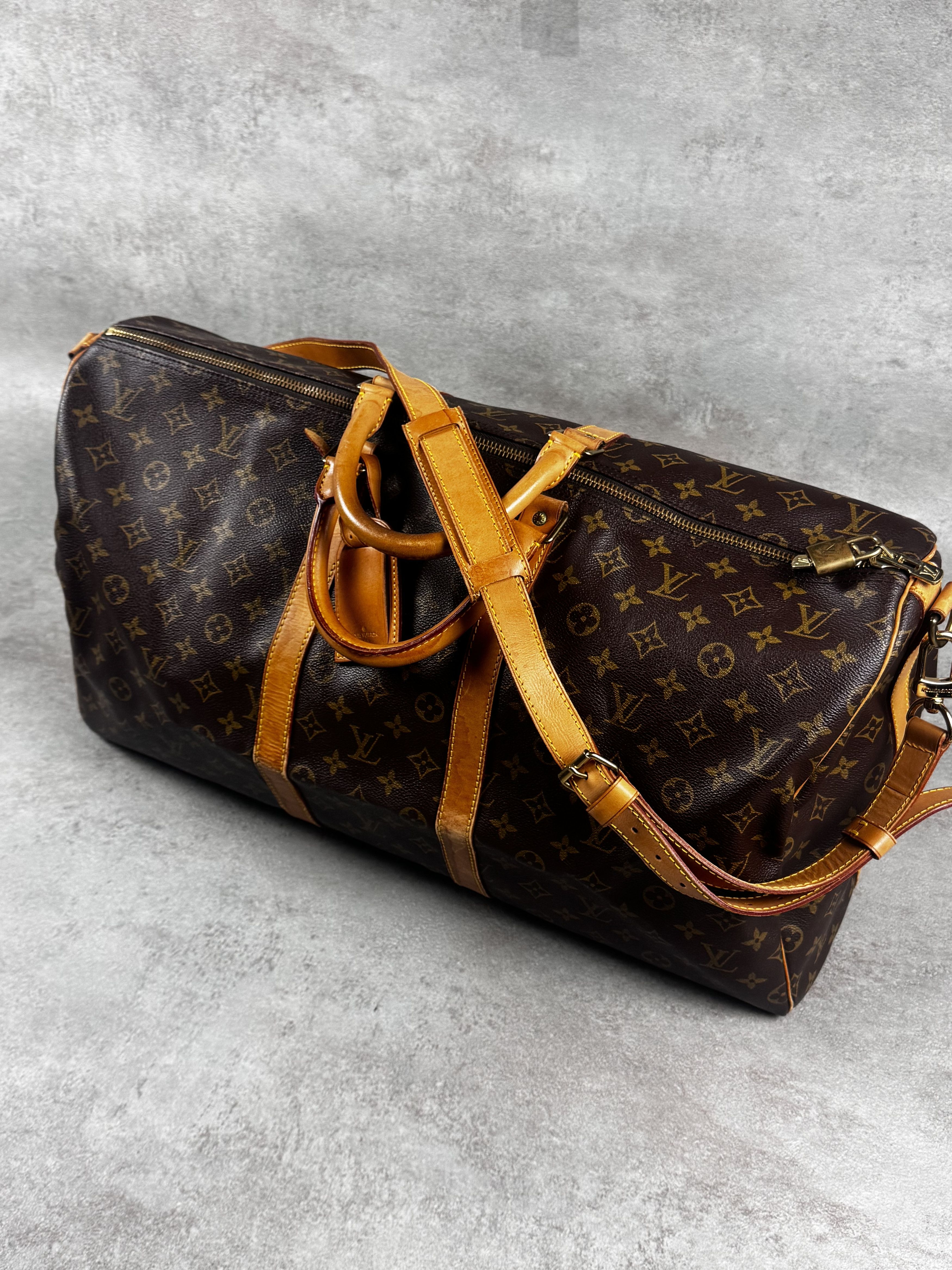 Louis Vuitton Magnifique Sac de Voyage Louis Vuitton Keepall 55 Size ONE SIZE - 2 Thumbnail