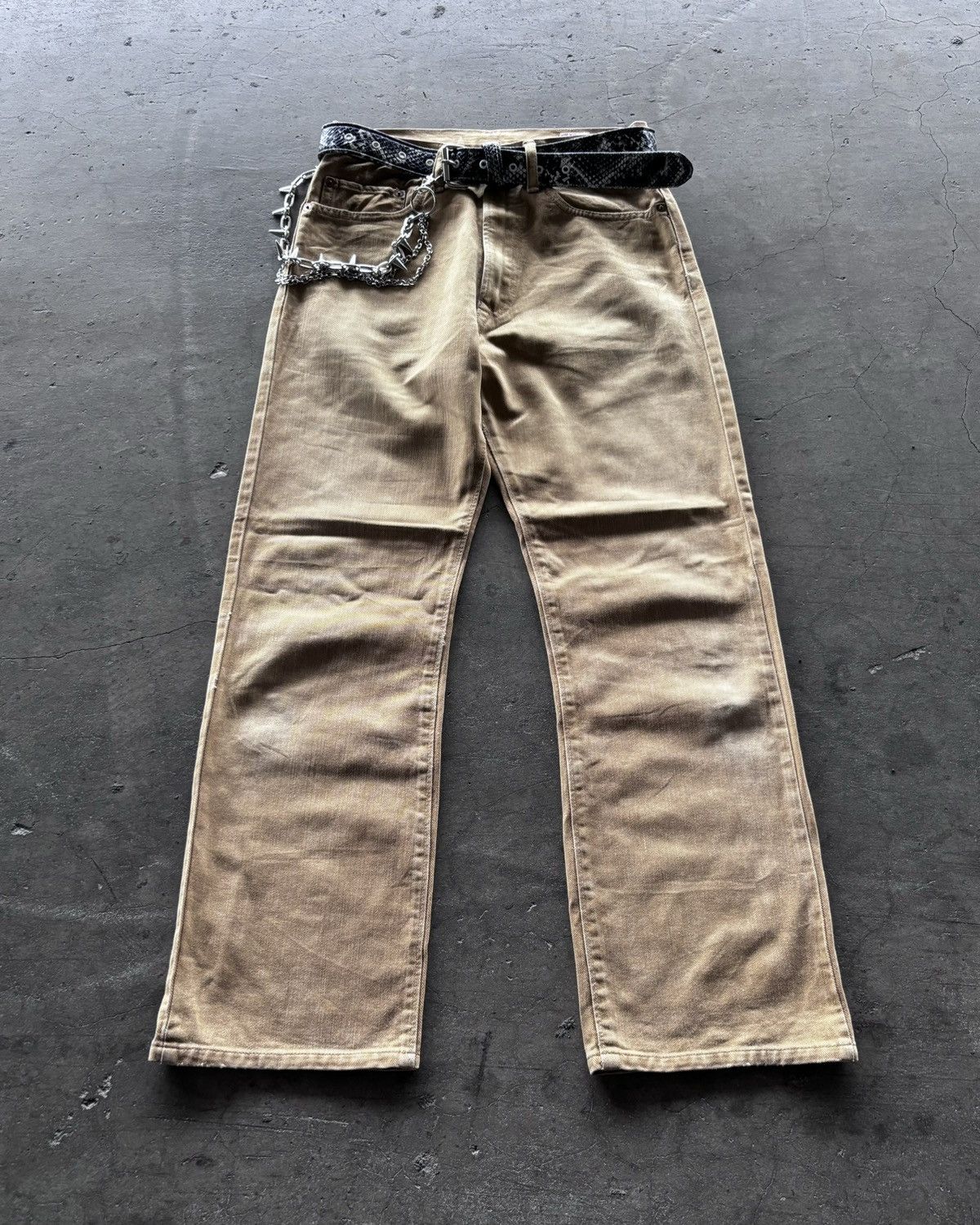45rpm 45rpm Brown Denim Jeans Made In Japan Size US 30 / EU 46 - 3 Thumbnail