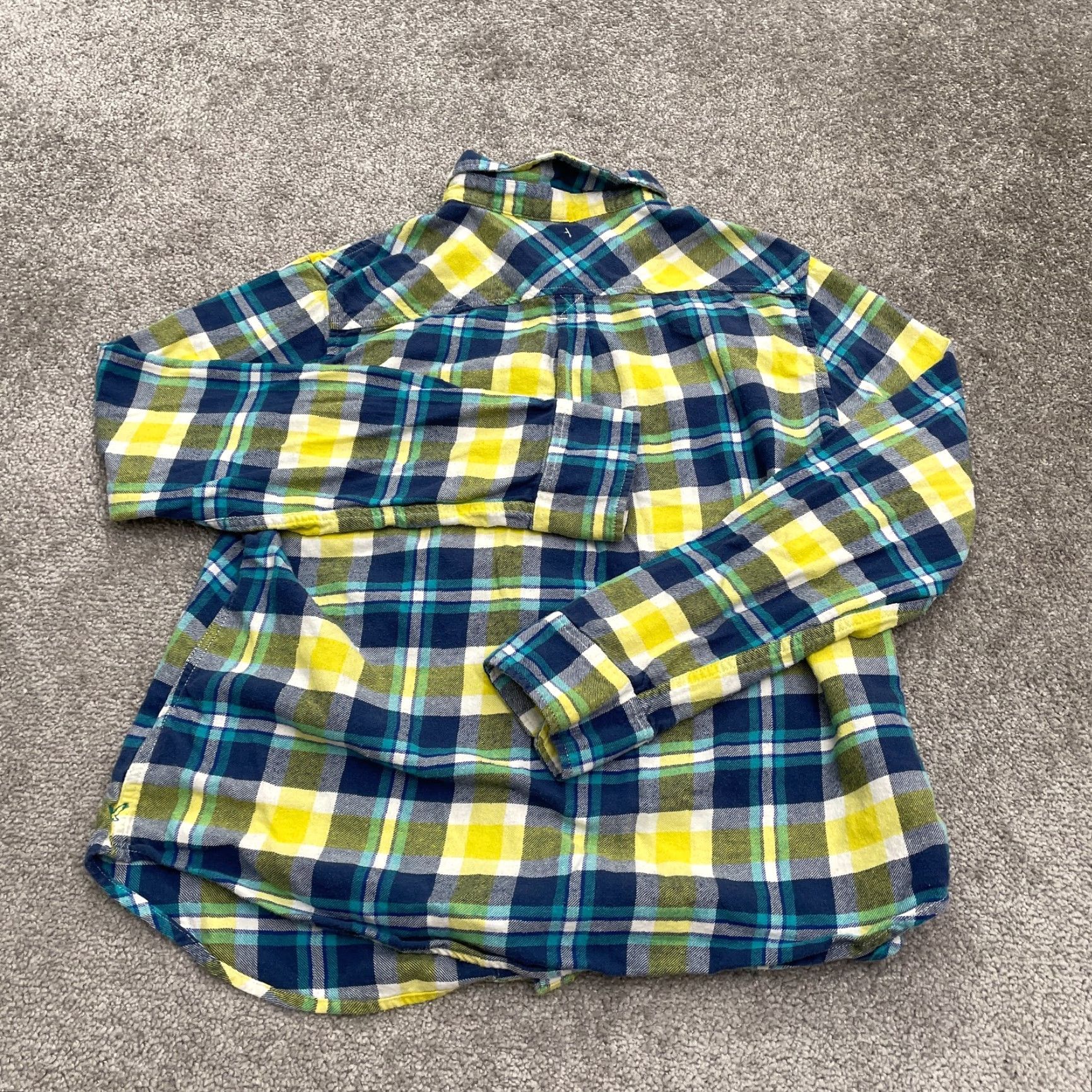 American Eagle Outfitters American Eagle Outfitters Flannel Shirt Women XL Multicolor Plaid Favorite Fit Button-Up Casual Lightweight Size XL / US 12-14 / IT 48-50 - 2 Thumbnail