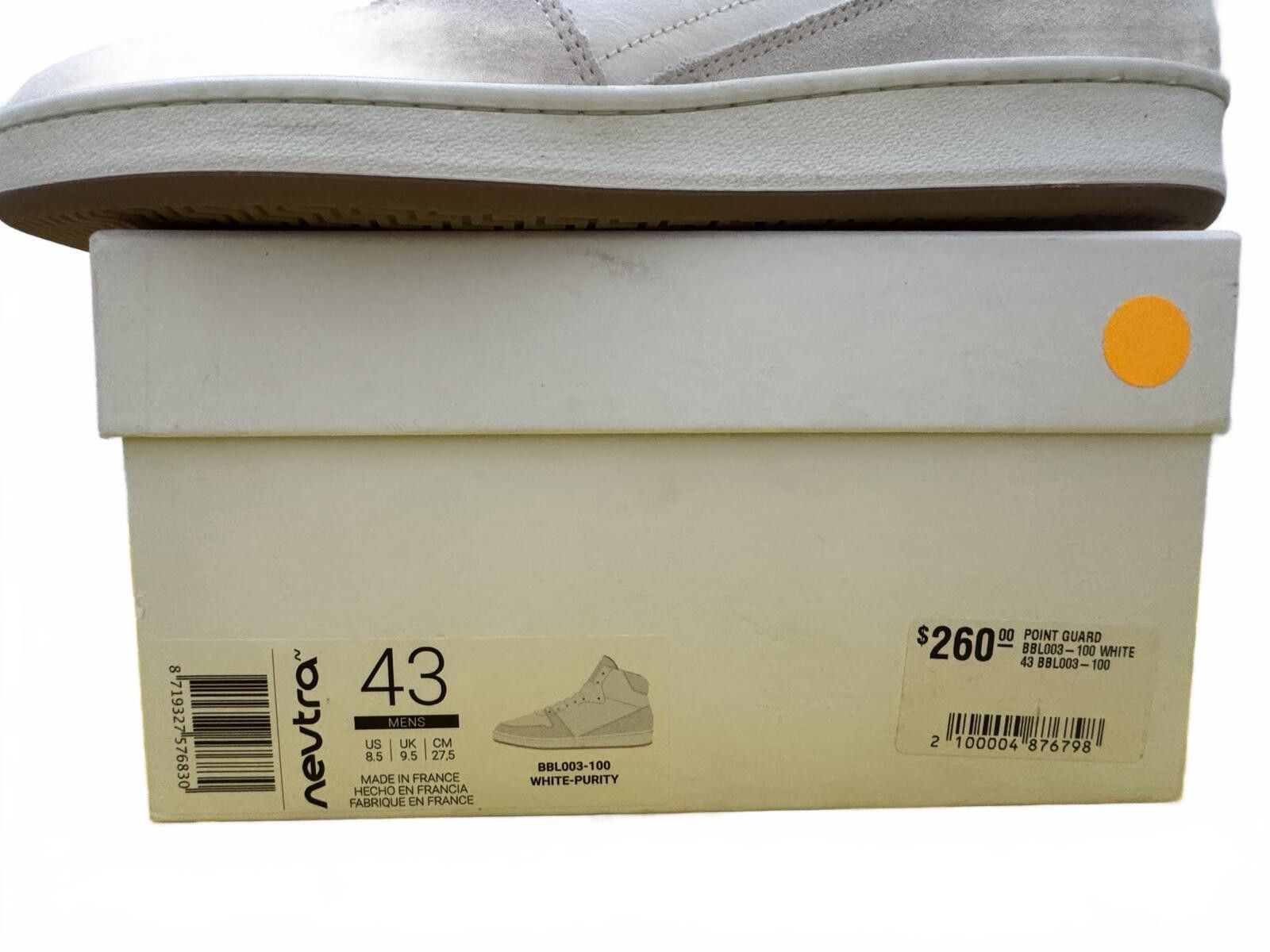 Other Neutra Point Guard High-Top Sneakers White---Size 43 Size US 9.5 / EU 42-43 - 2 Thumbnail