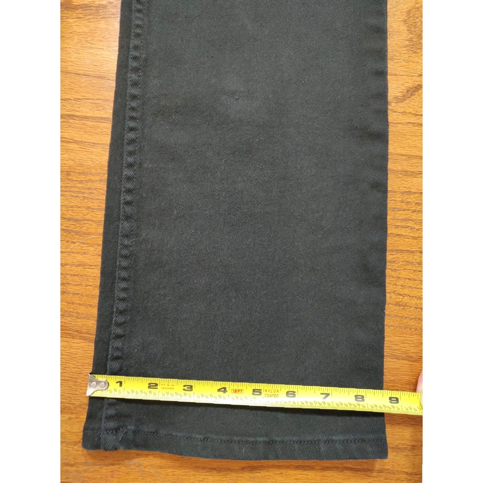 Vintage VINTAGE Lawman Bootcut Jeans Western High Waisted Womens Black 32 Inseam 32 Tag 13/14 Jeans Slimming 5-Pocket Cowboy 90s 80s Western Womens Size 36" / US 14 / IT 50 - 7 Thumbnail