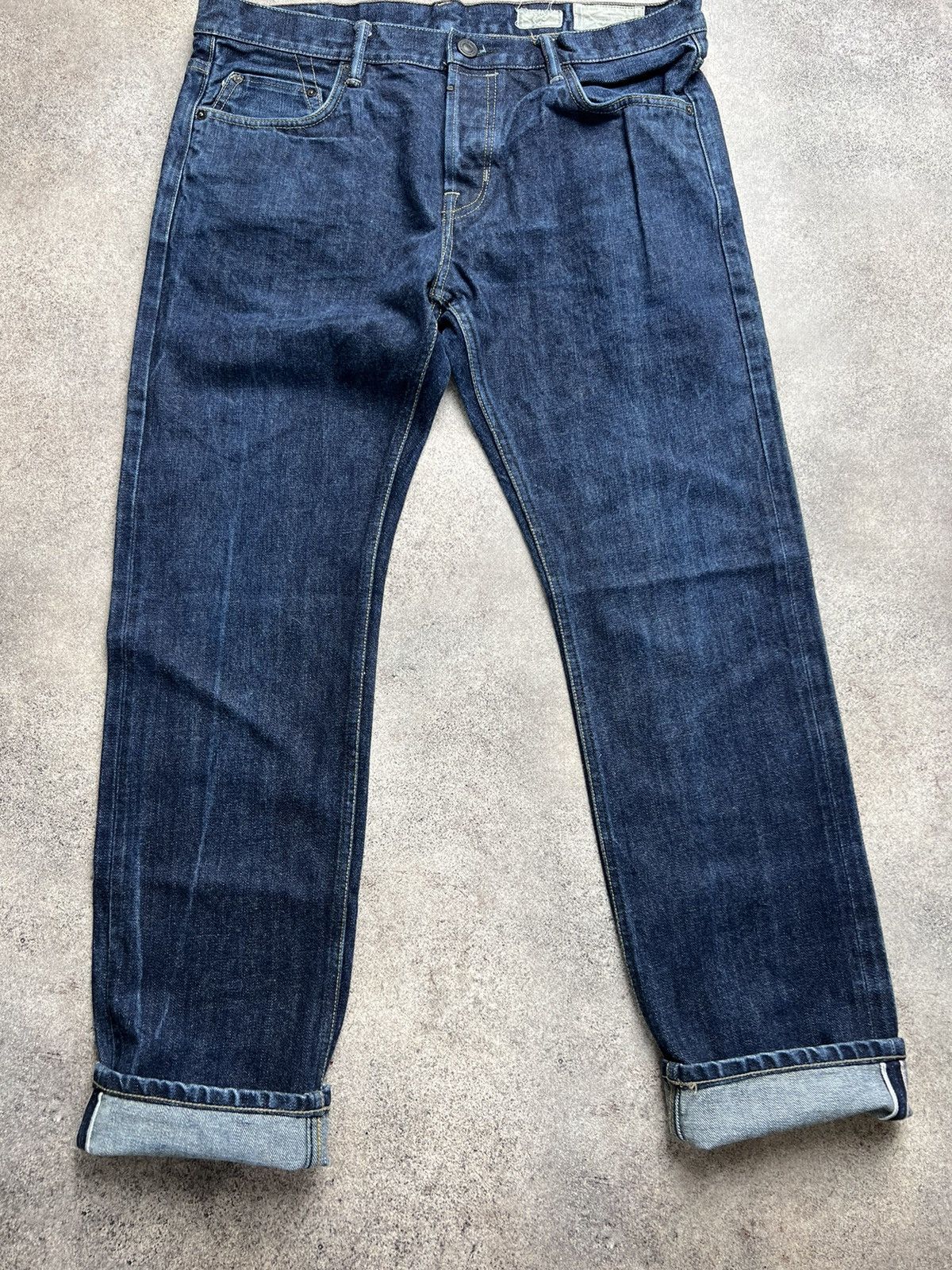 Allsaints × Blue Blue Japan × Japanese Brand AllSaints Iggy slim fit selvedge jeans Size US 34 / EU 50 - 2 Thumbnail