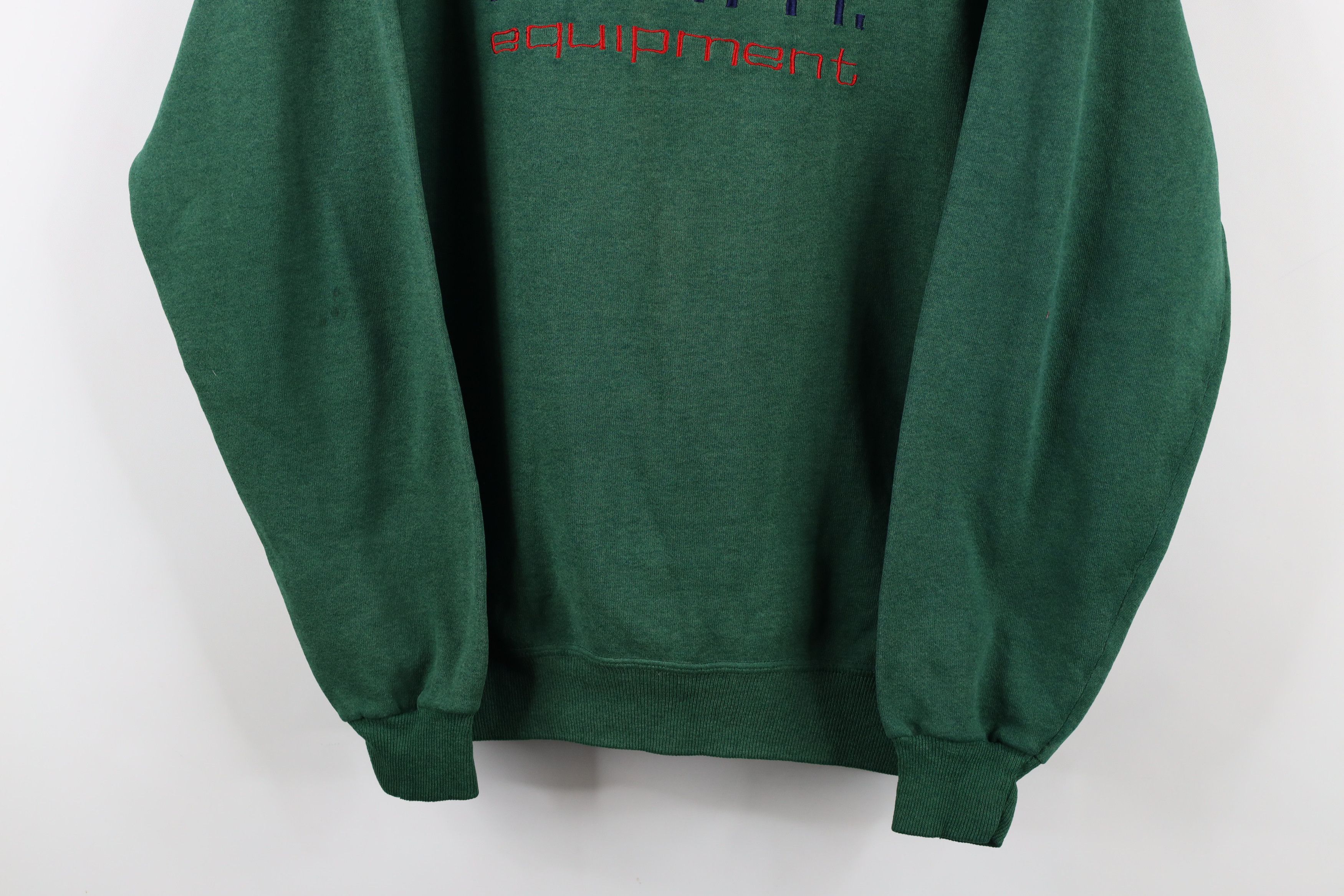 Hanes × Vintage Vintage 90s Bum Equipment Spell Out Crewneck Sweatshirt USA Size US XL / EU 56 / 4 - 3 Thumbnail