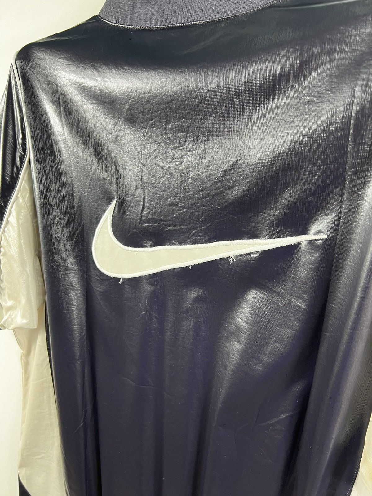 Nike × Vintage 🔥 VINTAGE Y2K DISTRESSED NIKE BASEBALL BIG SWOOSH LOGO - XL Size US XL / EU 56 / 4 - 14 Thumbnail