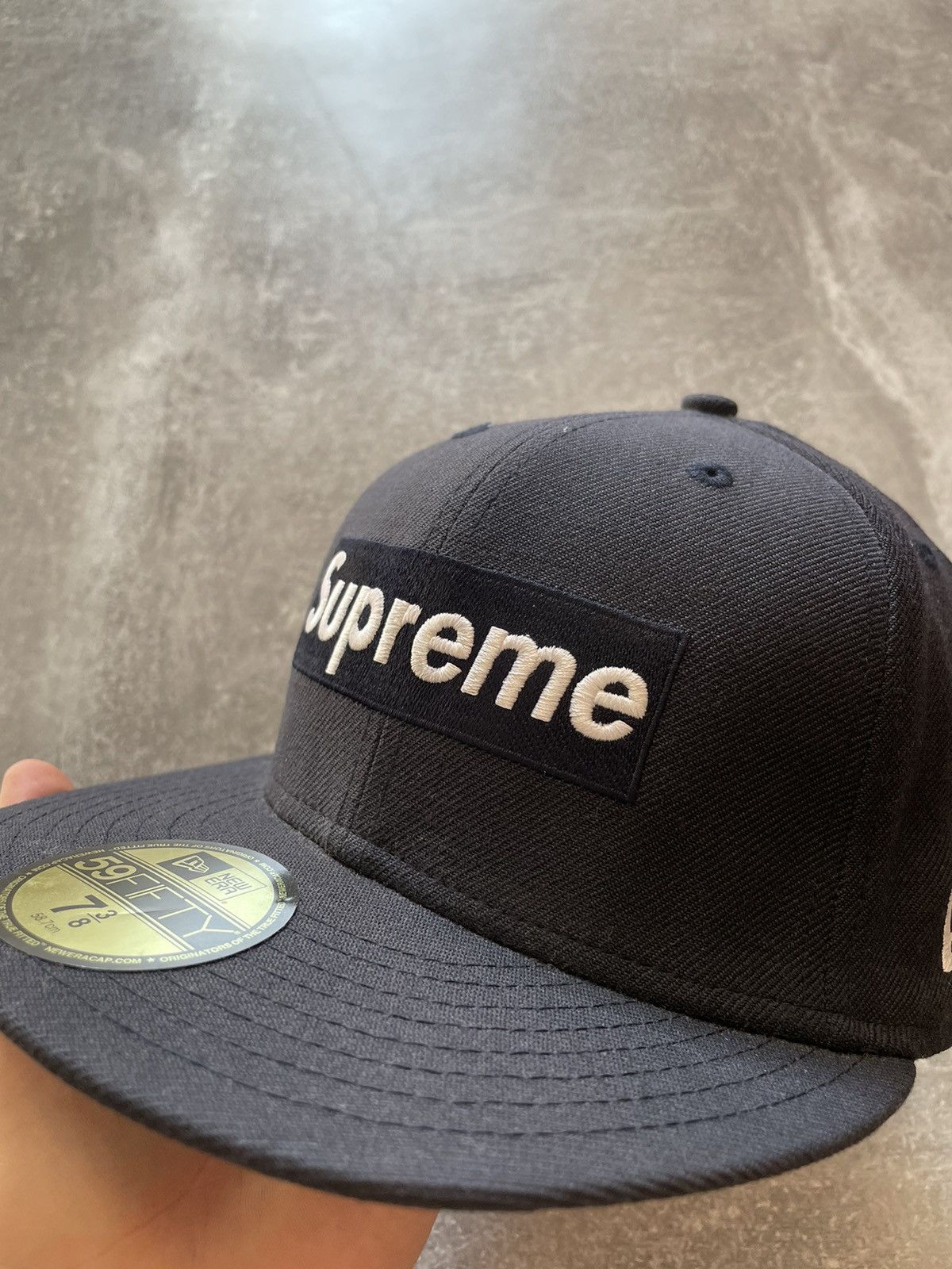 New Era × Supreme Supreme Box Logo New Era "Flags" Snap Back Cap Size ONE SIZE - 5 Thumbnail