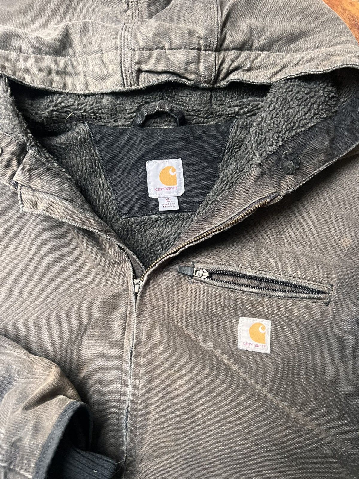 Carhartt Distressed Vintage Carhartt jacket Size US XL / EU 56 / 4 - 2 Thumbnail
