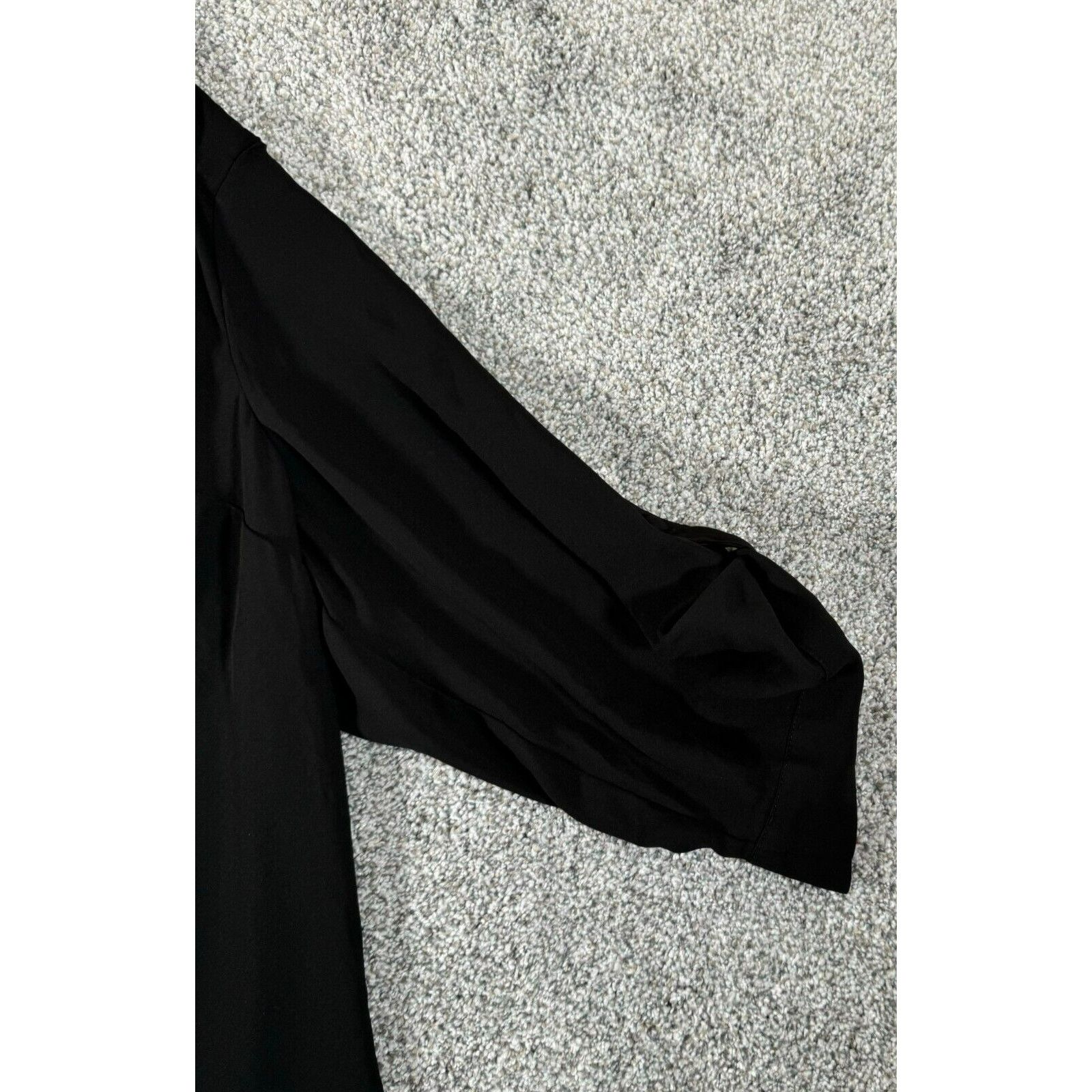Other Torrid Harper Semi Sheer Top 3X Plus Hi-Lo Roll Tab Witchy Size 3XL / US 20-22 - 7 Thumbnail