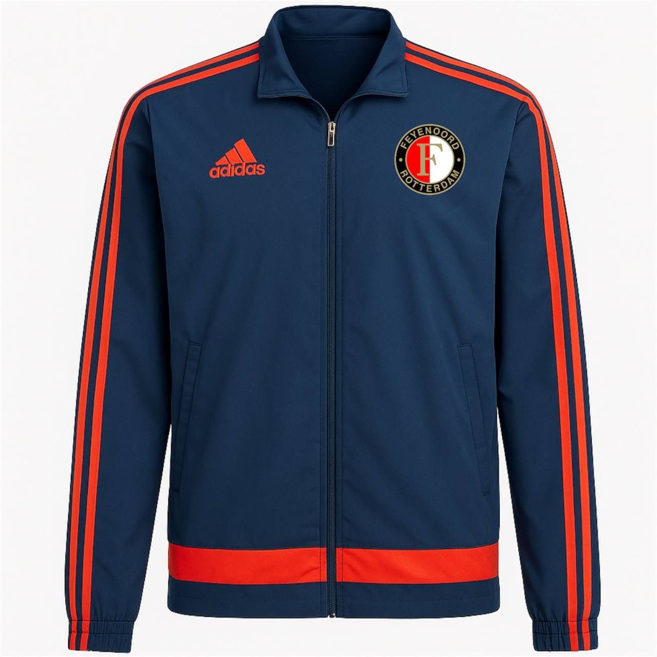 Adidas 2015 FEYENOORD TRAINING SOCCER FOOTBALL TRACK ZIP JACKET M Size US M / EU 48-50 / 2 - 1 Thumbnail