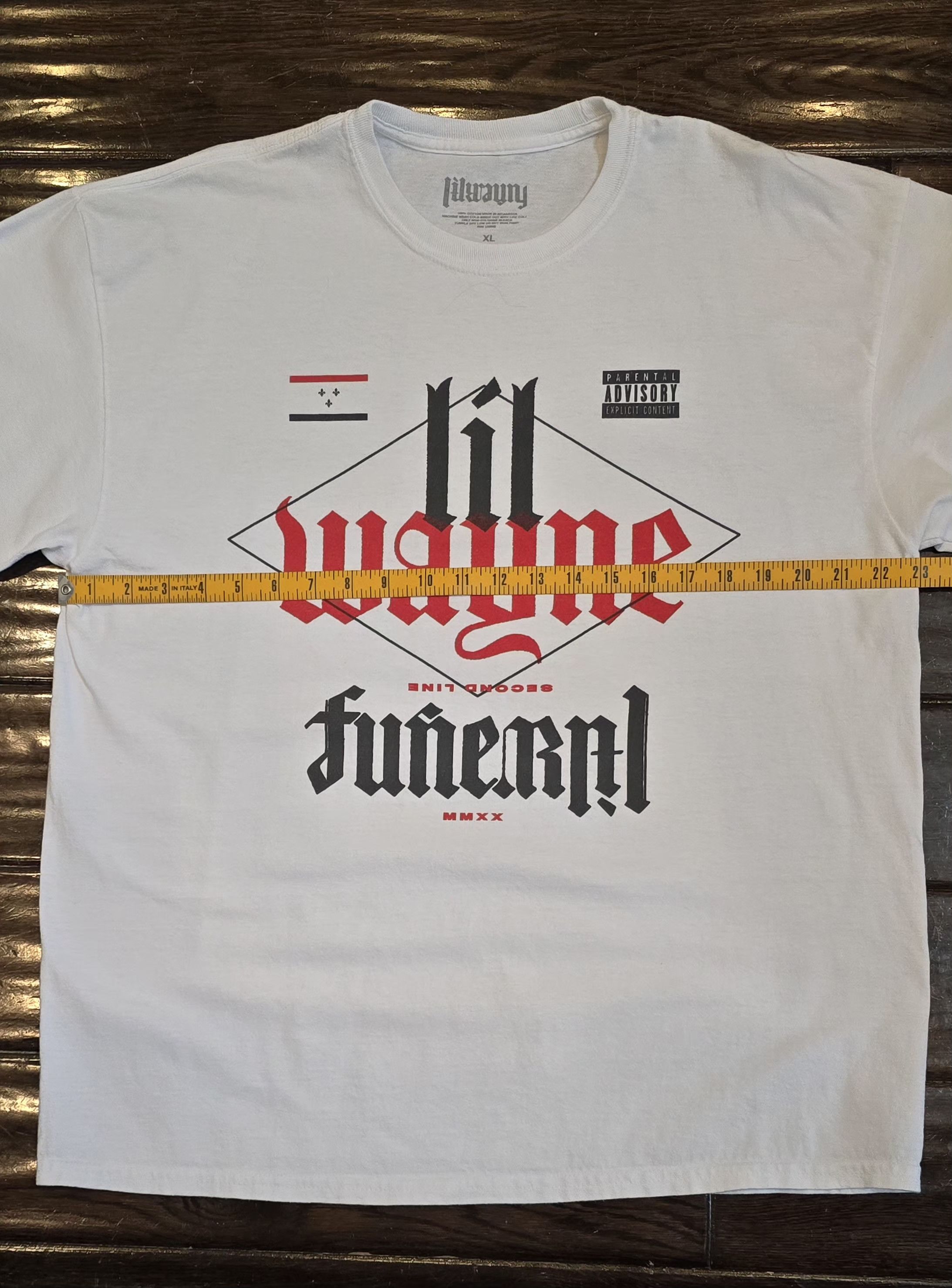 Lil Wayne Lil Wayne Funeral Long Sleeve T-Shirt Size US XL / EU 56 / 4 - 3 Thumbnail