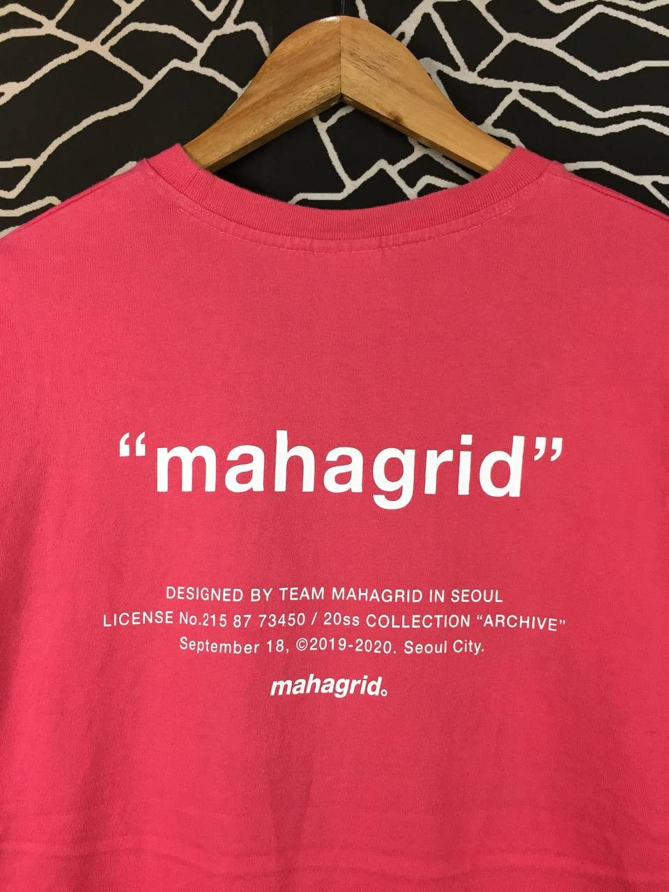Vintage Mahagrid MGD Design Studio Korean Brand Long Sleeve Tee Size US M / EU 48-50 / 2 - 3 Thumbnail