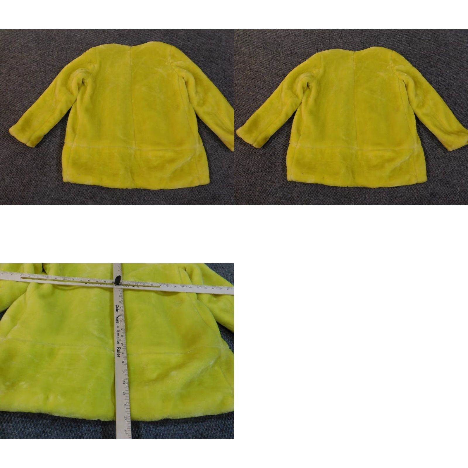 Zara Zara Jacket Womens M Yellow Hook Night Party Show Gala Fashion Jacket Size M / US 6-8 / IT 42-44 - 9 Thumbnail