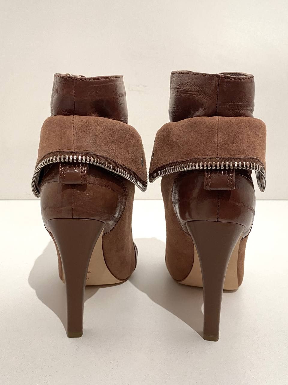 Alexander Wang Alexander Wang Freja Leather Runway Biker Boots Vintage Y2K Size US 5 / IT 35 - 6 Thumbnail