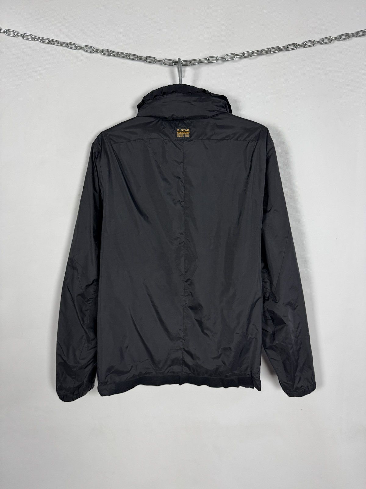G-Star Men’s G-Star Raw Zip Jacket Windbreaker Black Size XL Size US XL / EU 56 / 4 - 11 Thumbnail