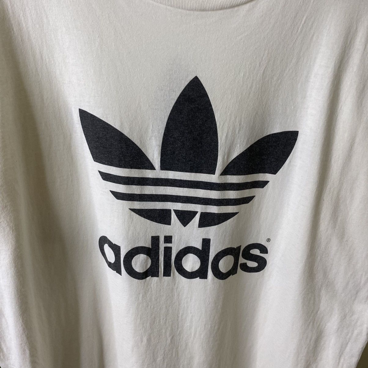 Adidas Vintage 1990s Adidas Double Sided Graphic T Shirt Size US XXL / EU 58 / 5 - 2 Thumbnail