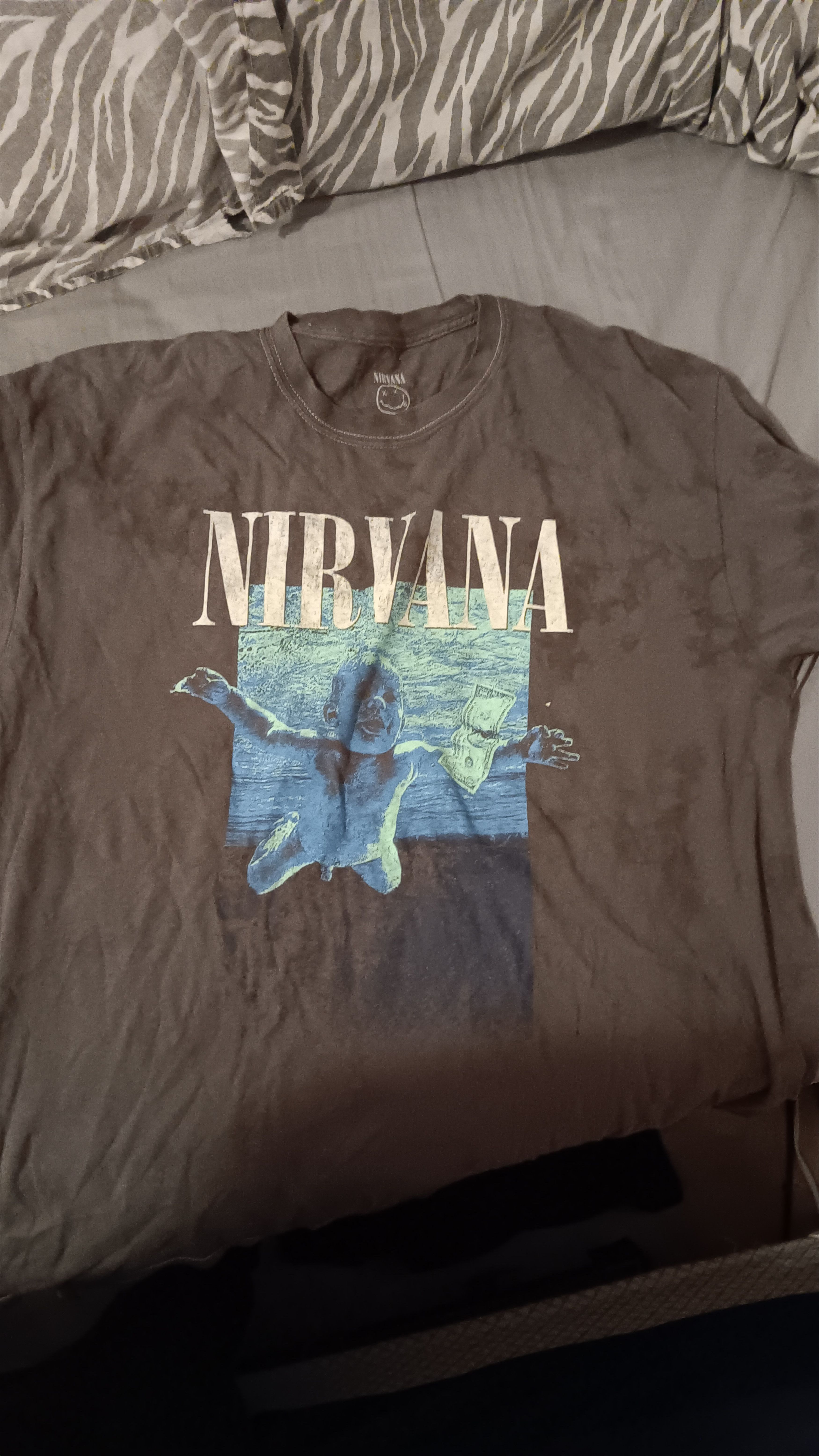 Nirvana Nirvana Nevermind Long Sleeve Shirt Size US XL / EU 56 / 4 - 1 Thumbnail