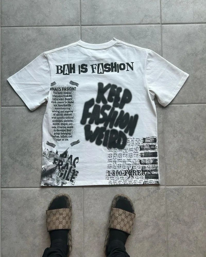 Japanese Brand × Vintage Business After Hours Keep Fashion Weird T-Shirt Size US M / EU 48-50 / 2 - 2 Thumbnail