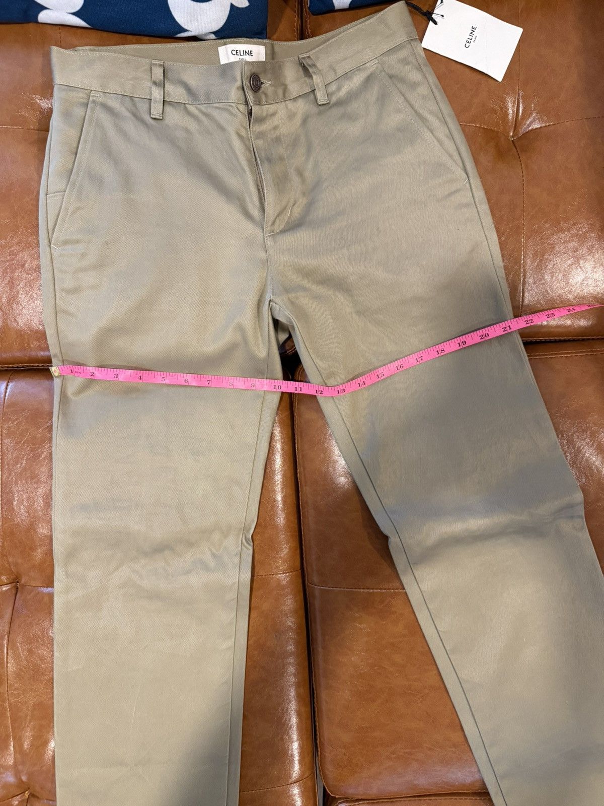 Celine Celine CHINOS IN TWILL Size US 29 - 7 Thumbnail