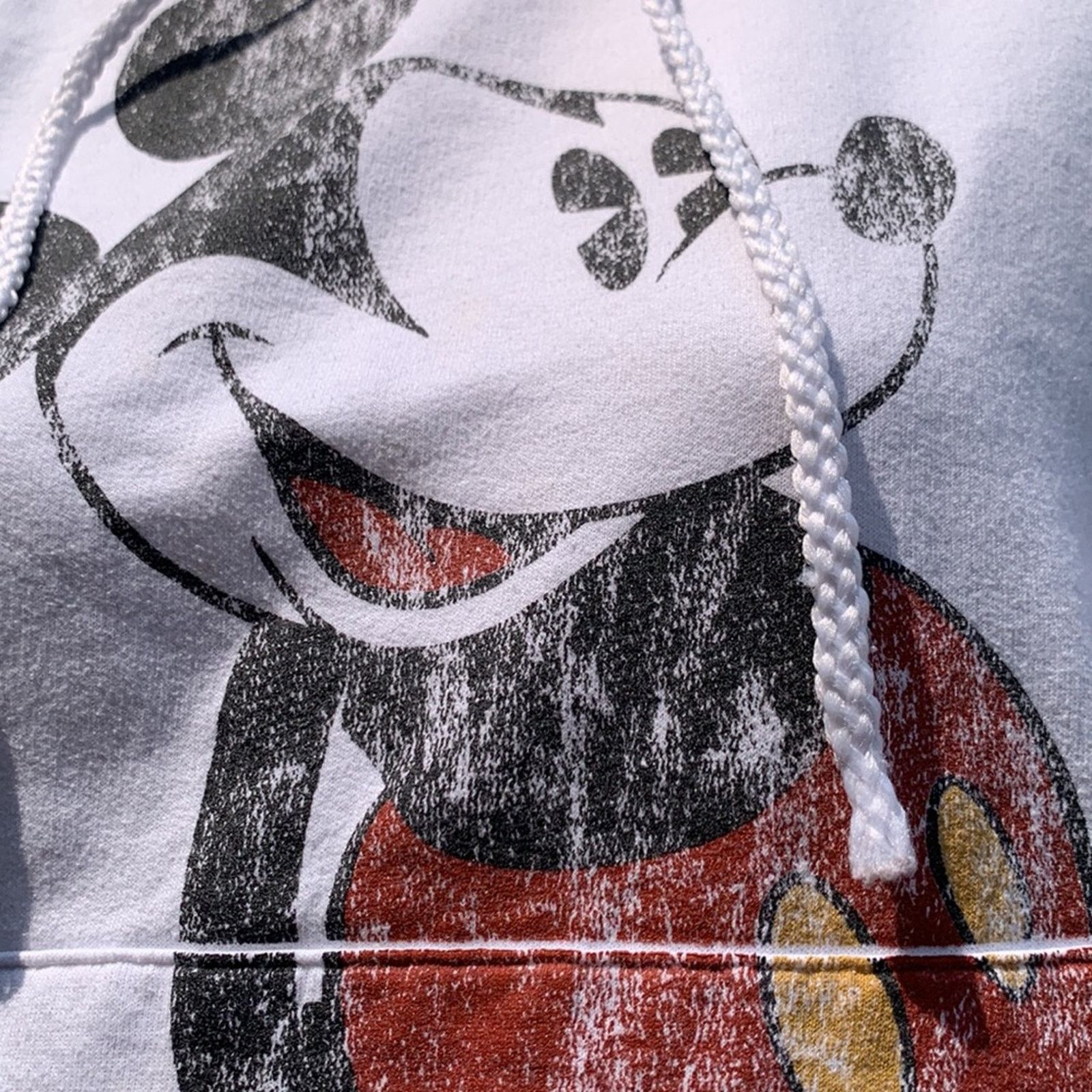Disney Y2K Mickey Mouse Disney hoodie sweatshirt Steamboat Willie Size L / US 10 / IT 46 - 1 Thumbnail