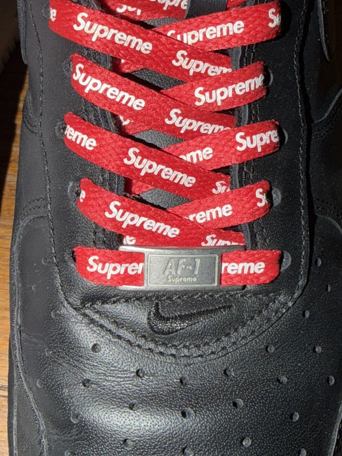 Nike × Supreme B&W Supreme Af1 Size US 10.5 / EU 43-44 - 7 Thumbnail